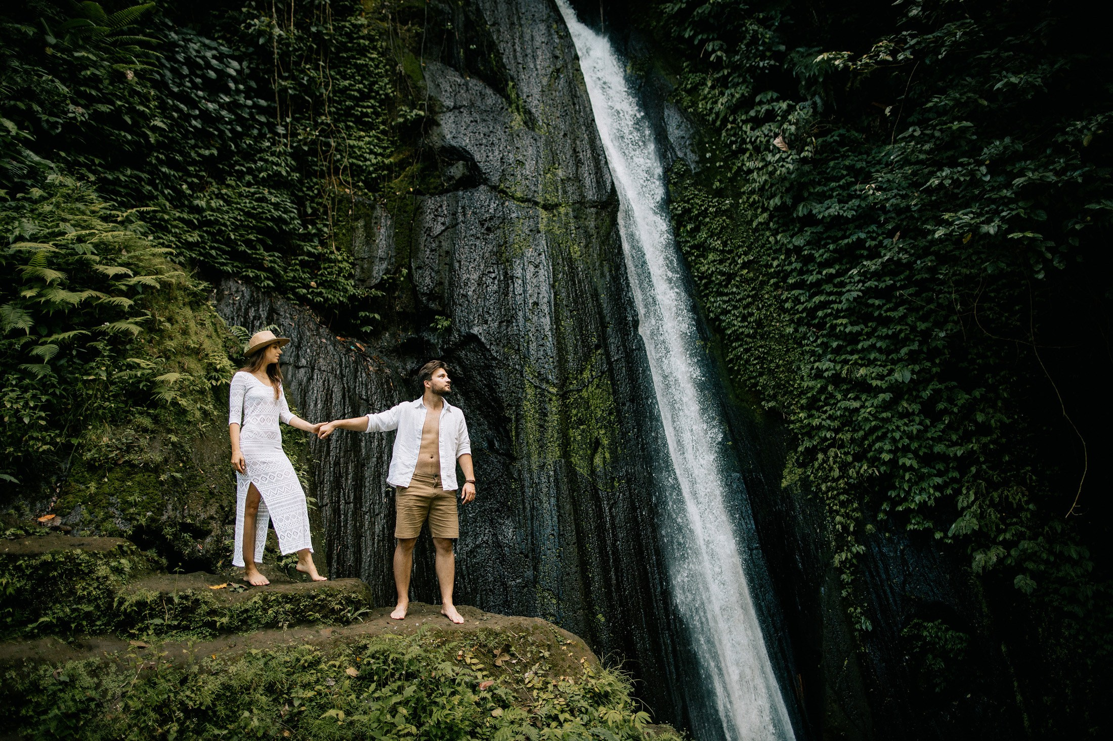 Rice terraces + waterfall. Getitfeel — Aesthetic Photography and Videography
