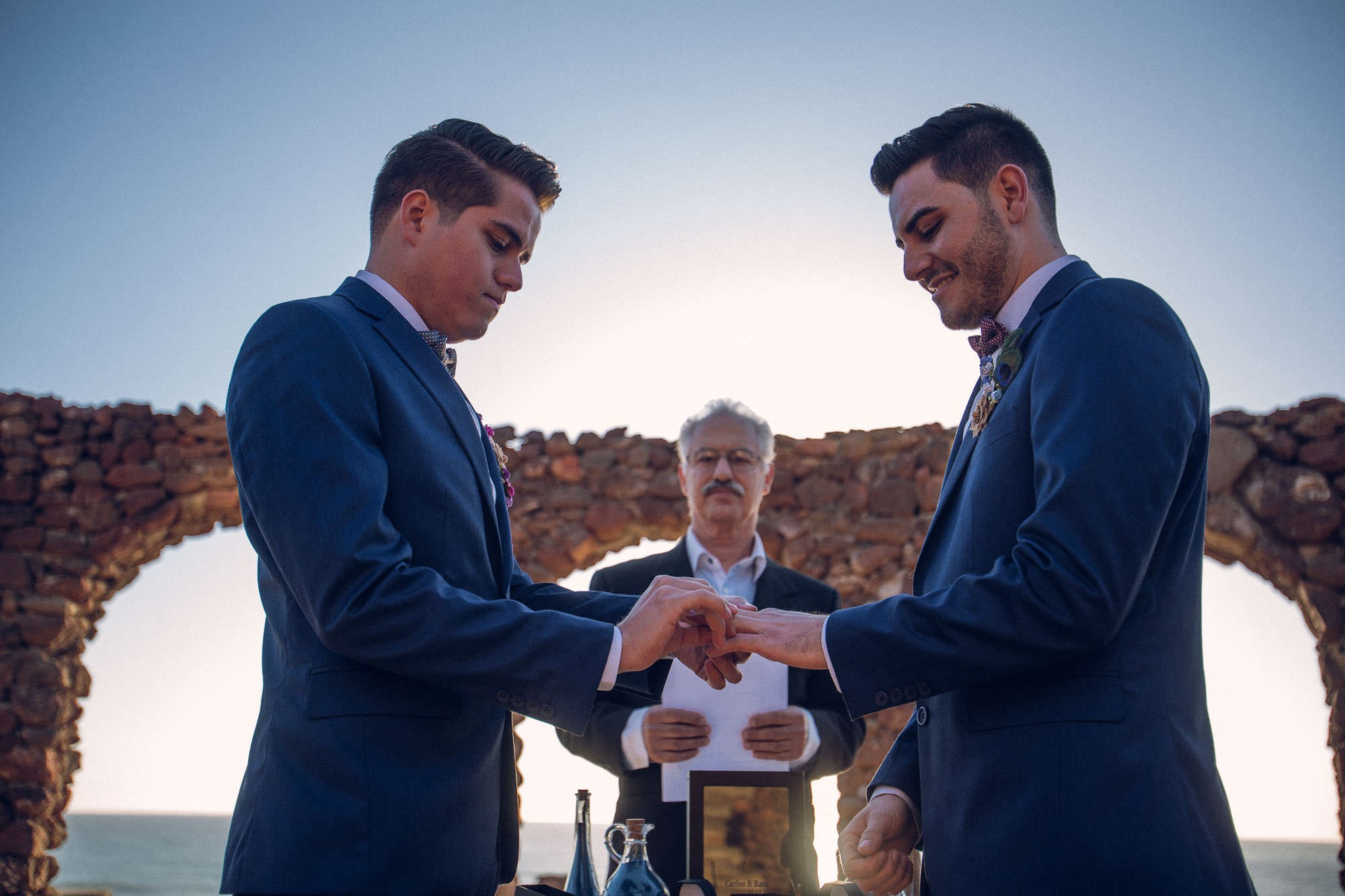 Two Grooms Valle de Guadalupe. Estudio de fotografia en Tijuana