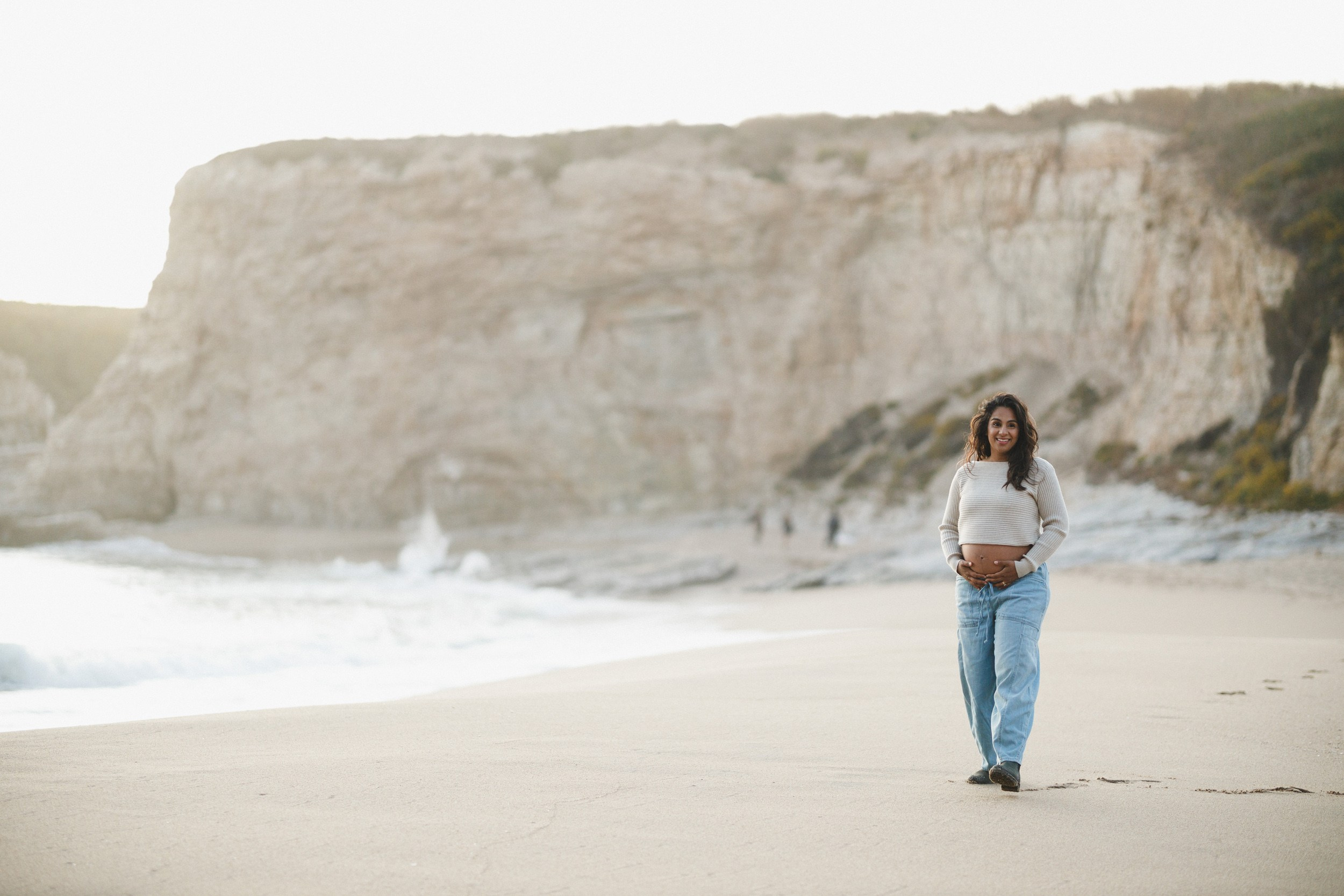 Panther Beach Sunset Maternity Story. Maternity, newborn photographer in the Bay Area|Iryna Rakivnenko