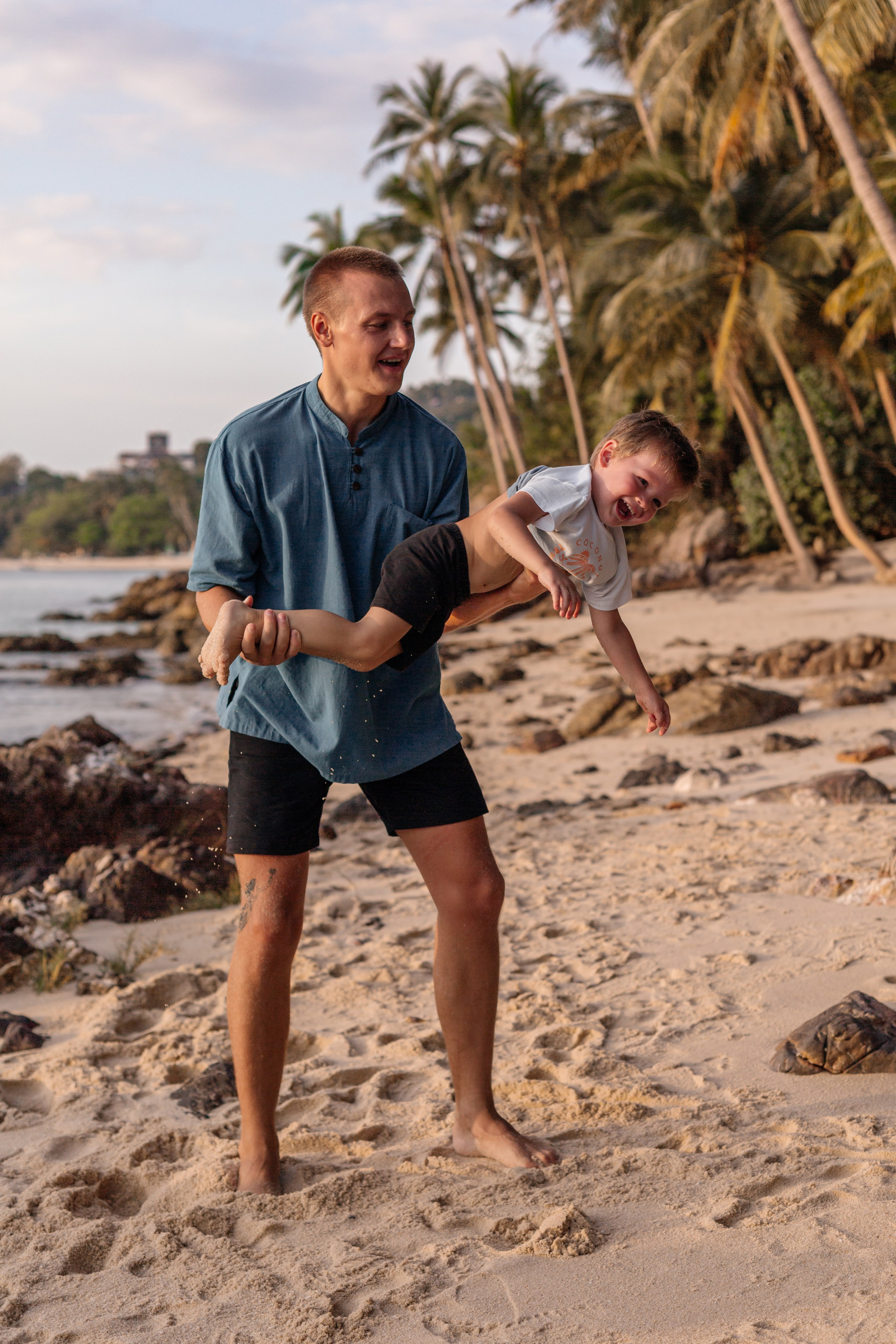 Family -Taling Ngam beach 01.03.2025. Фотограф на Самуи — Фотосессия на Самуи — Фотограф Ксения Шумейко