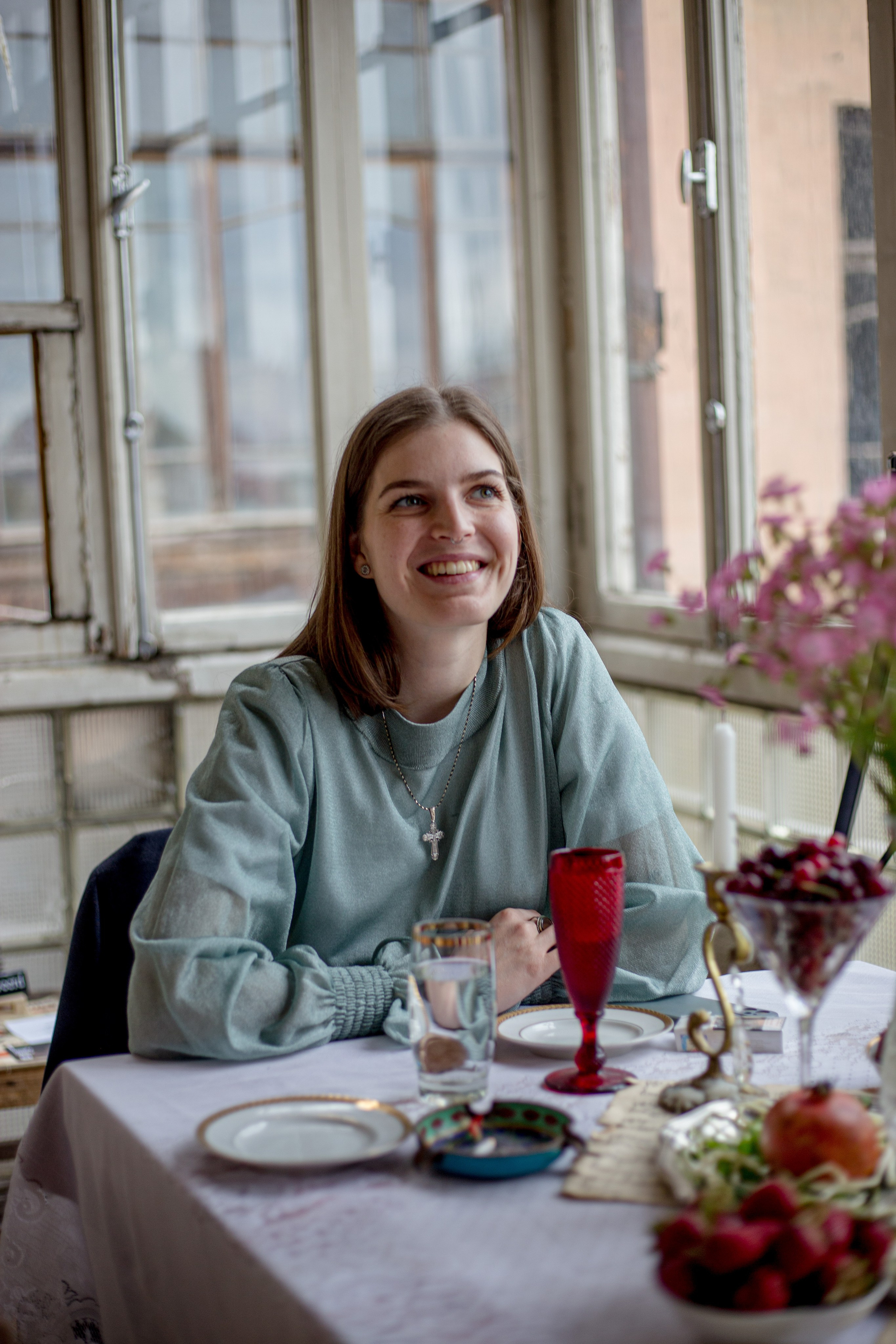 Shushabandi Breakfast. Lecture Pasha Rost. Art Photographer