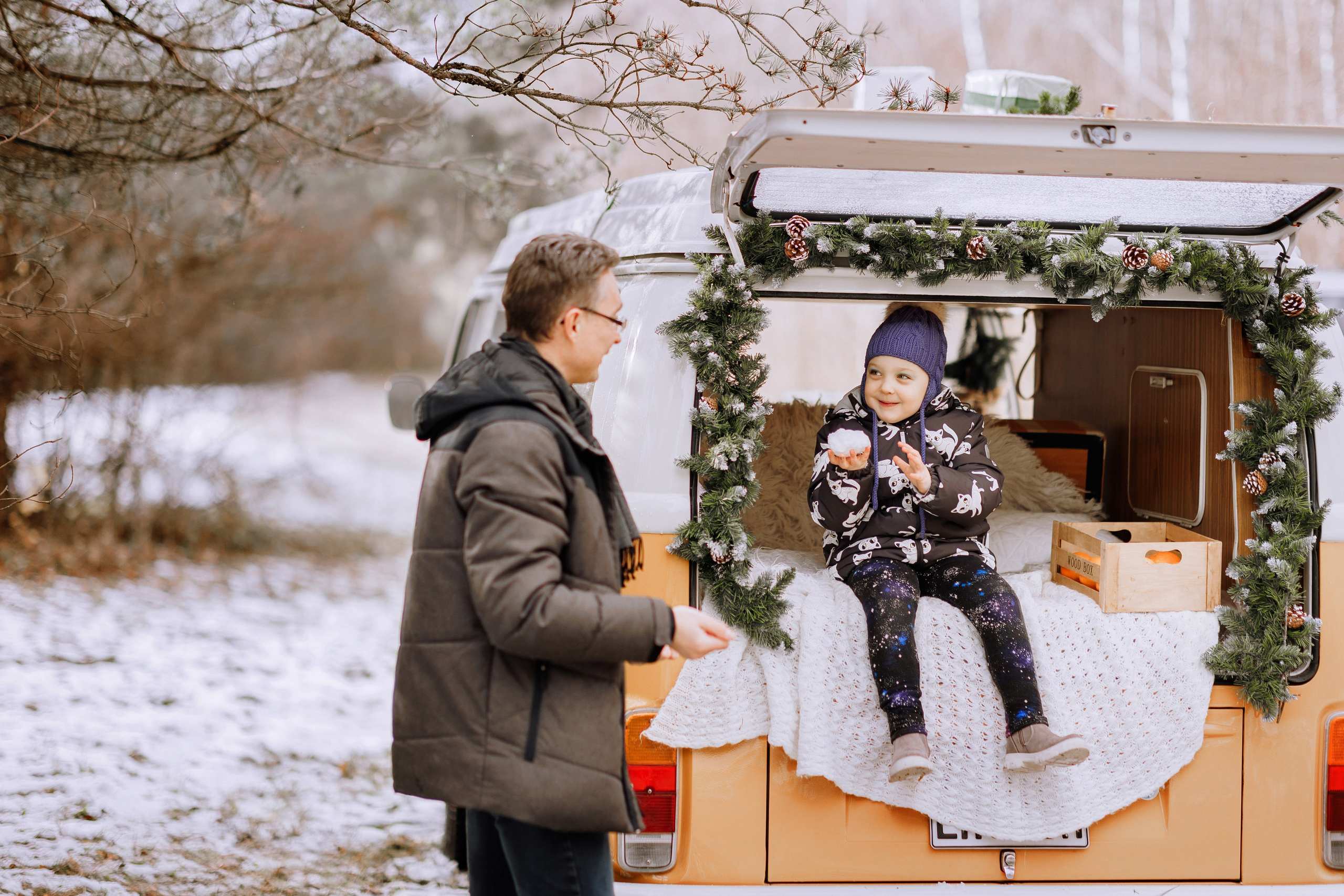 CHRISTMAS CAMPER. Family Fotografer in München und Umgebung