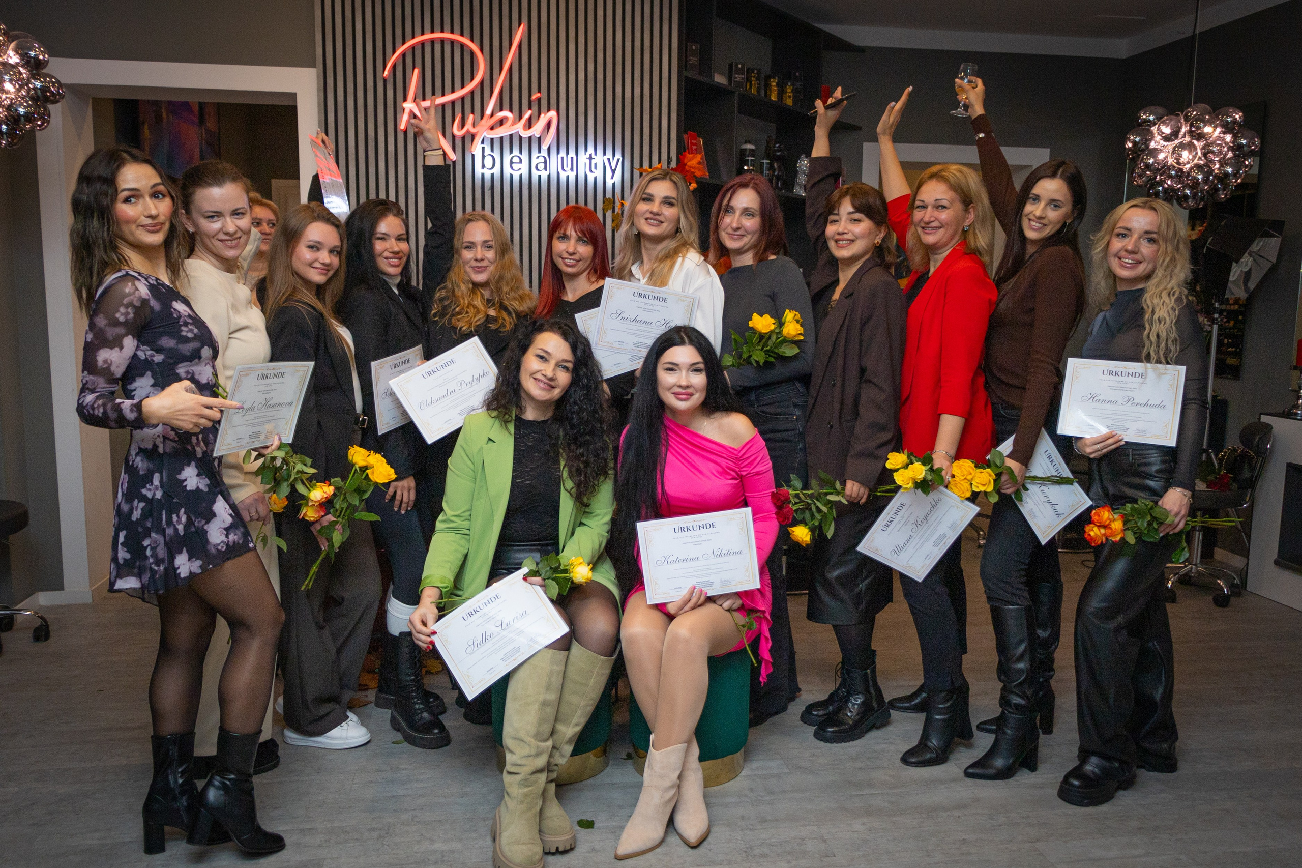 Выпускной Rubin Beauty Academy. PHOTOgrapher Germany MARBURG