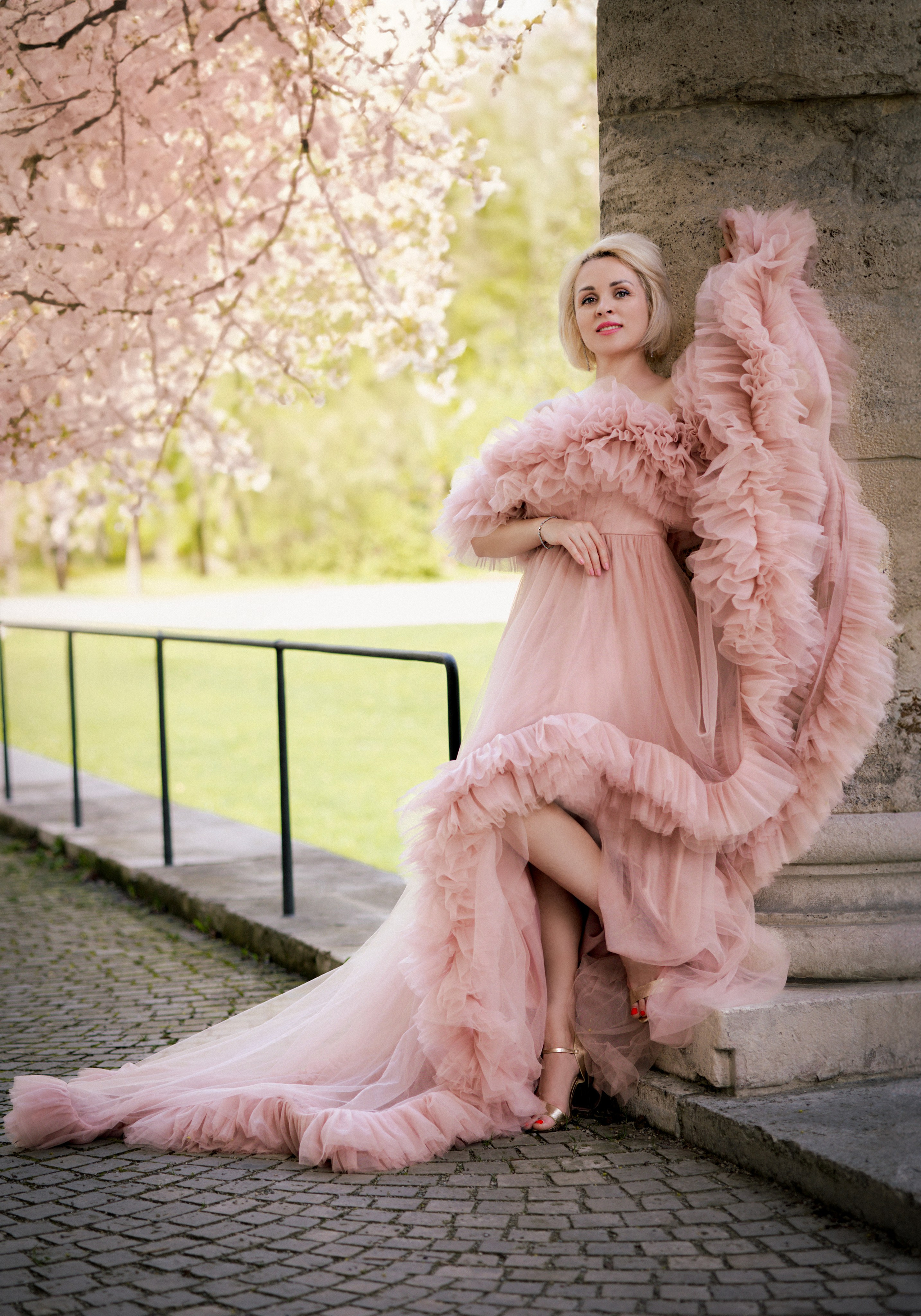 Long dresses shooting. Photographer in Munich
