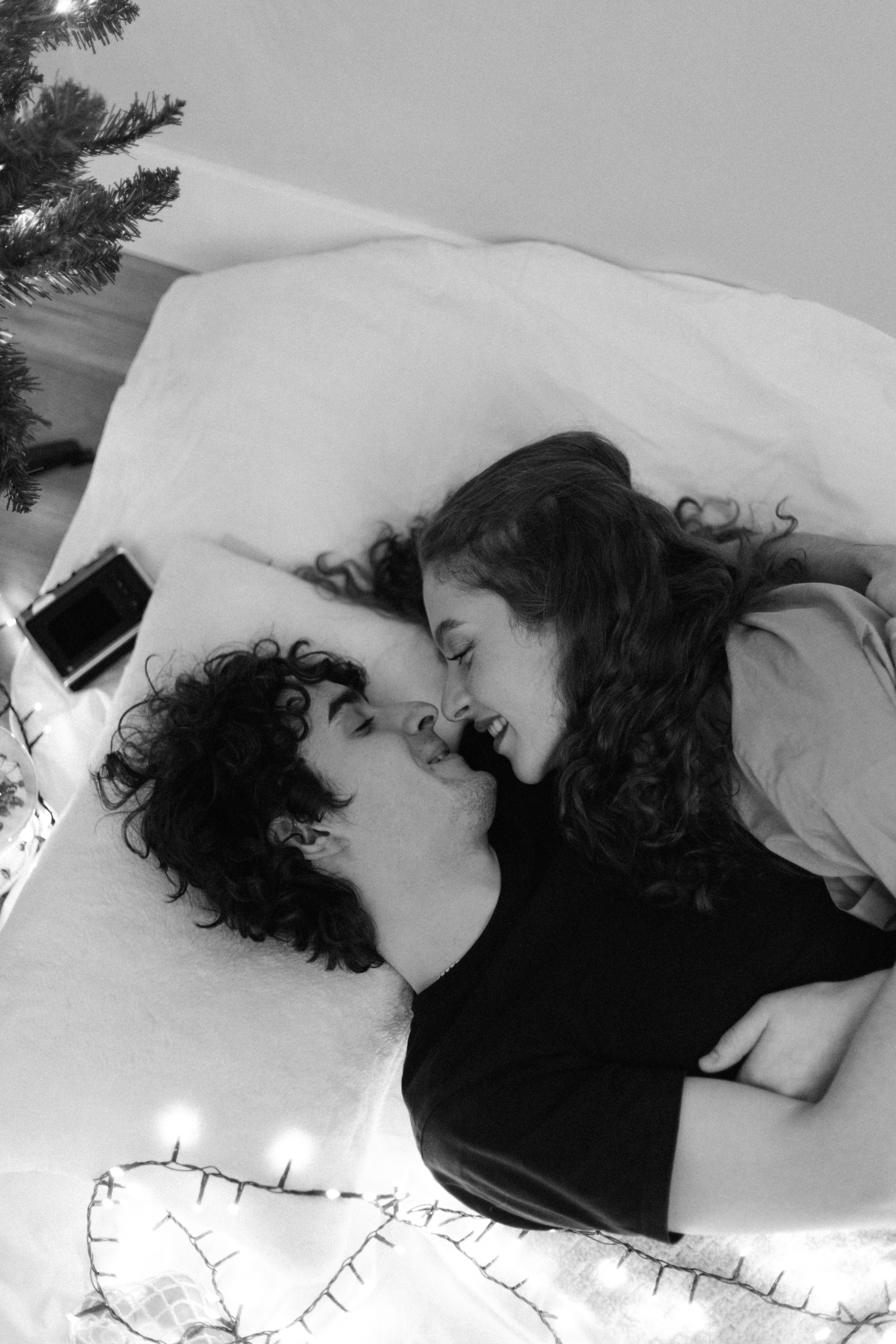 Christmas magic together. Home