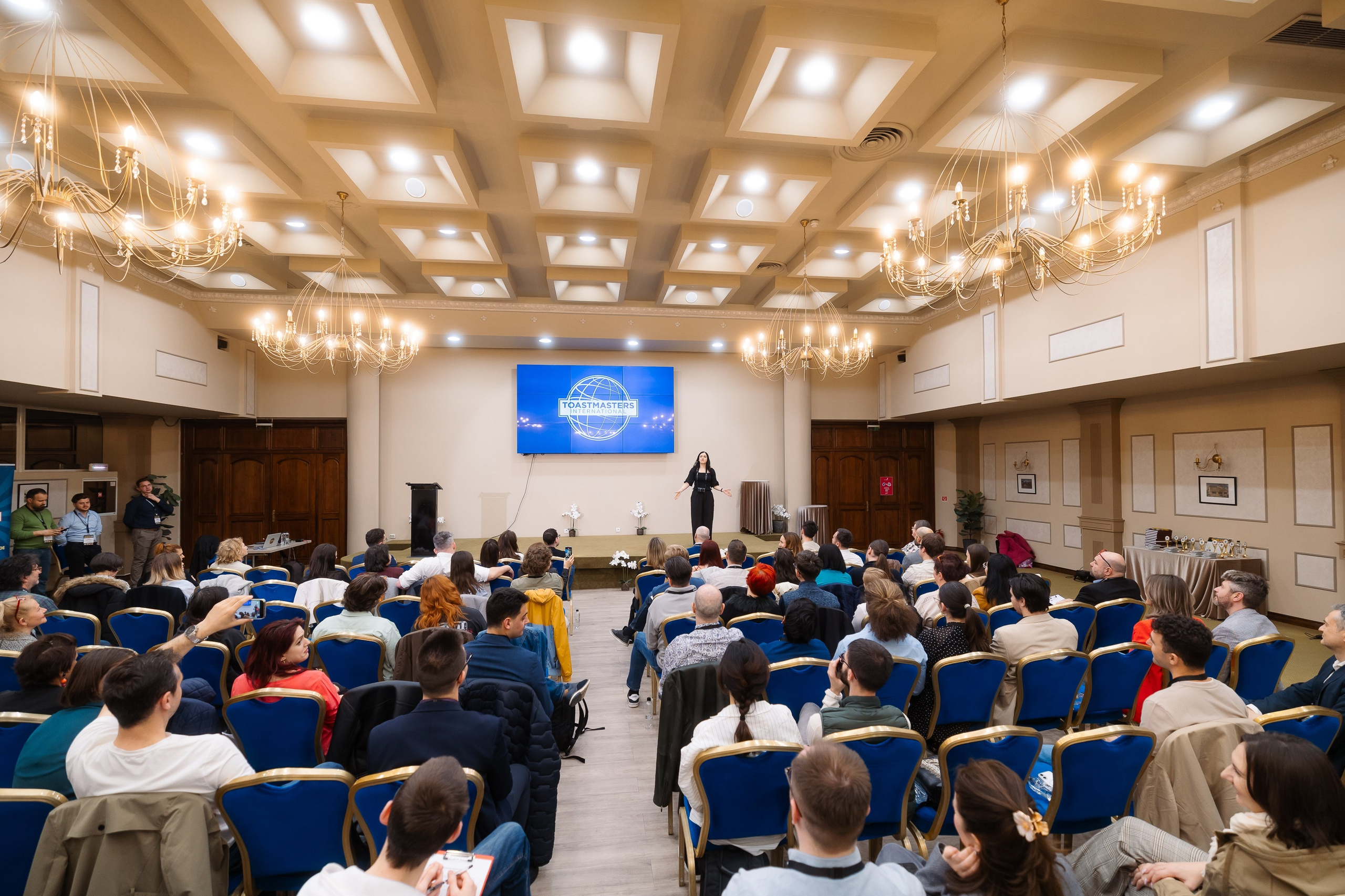 Toastmasters Conference. Marius Ciocan