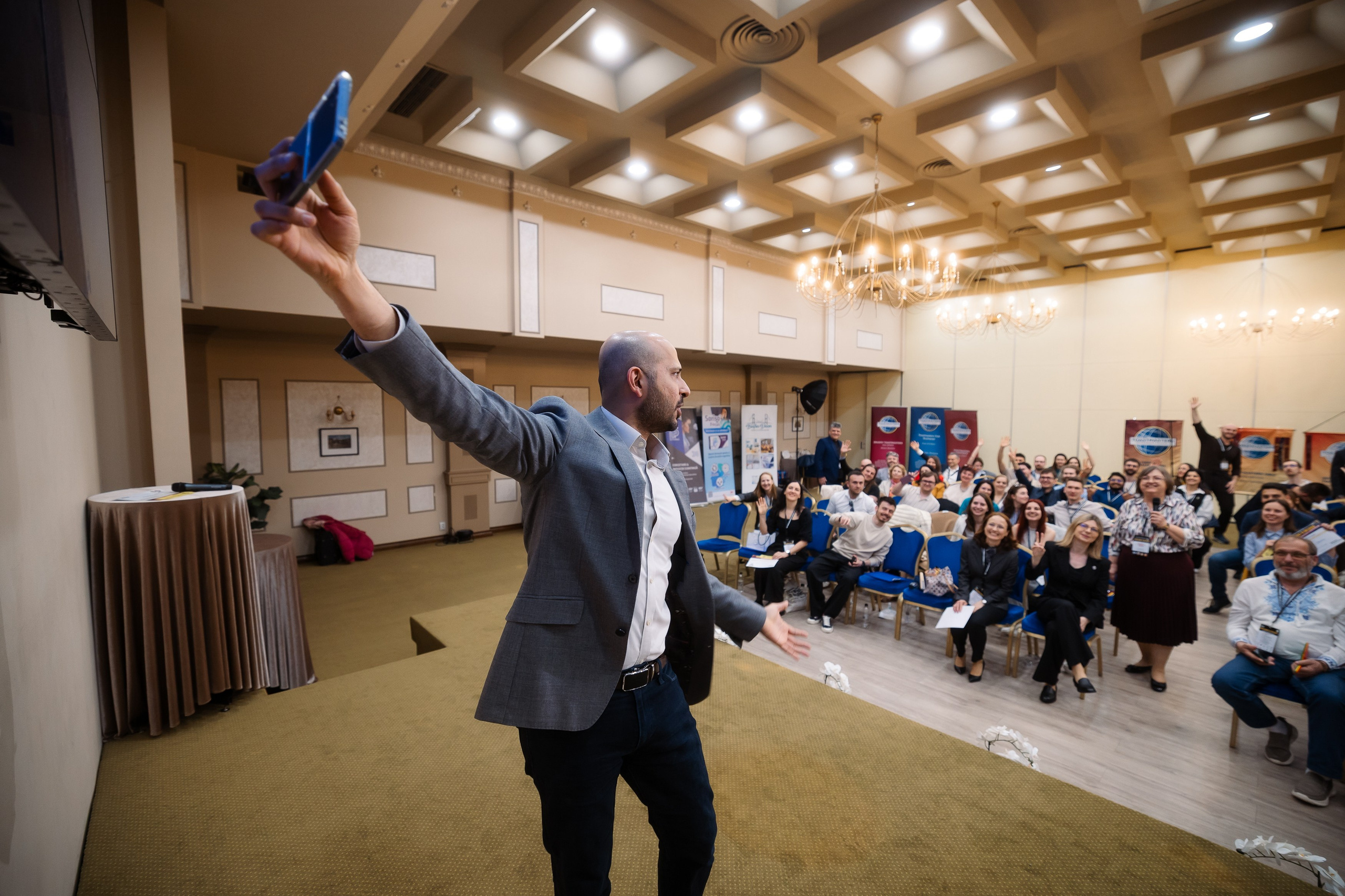 Toastmasters Conference. Marius Ciocan