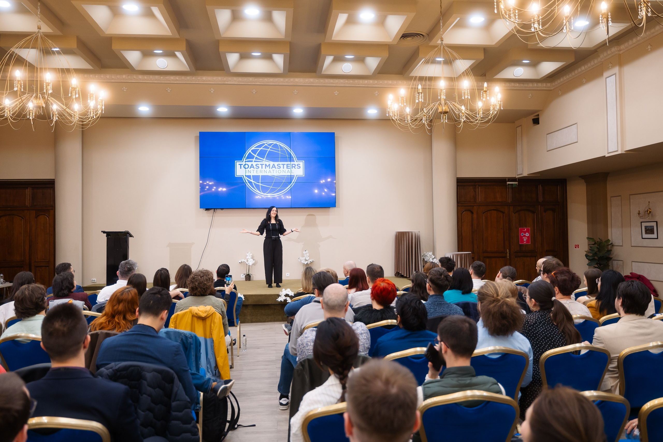 Toastmasters Conference. Marius Ciocan