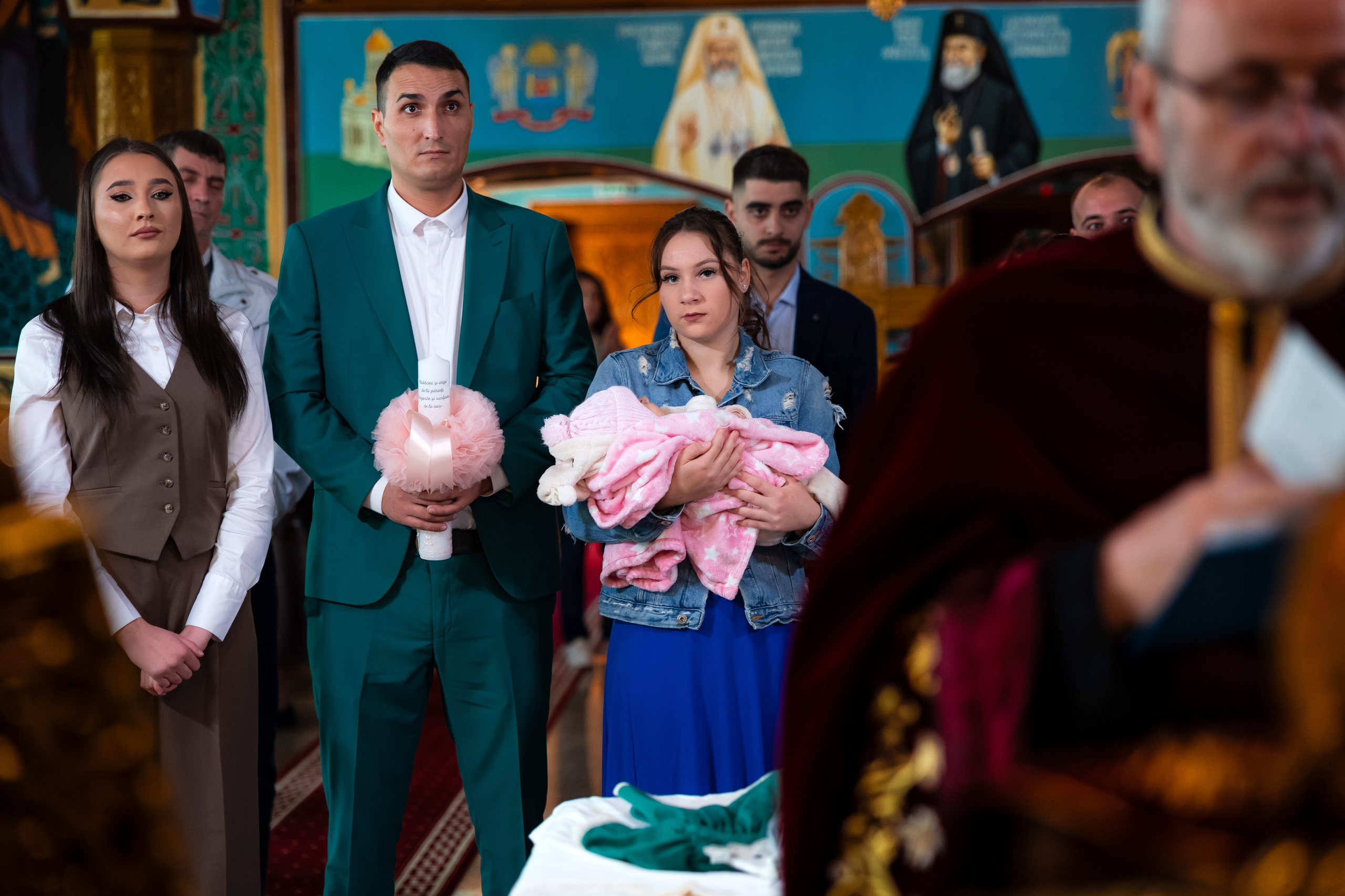 Botez Natalia si Carolina. Ionut Brehuescu — Fotograf