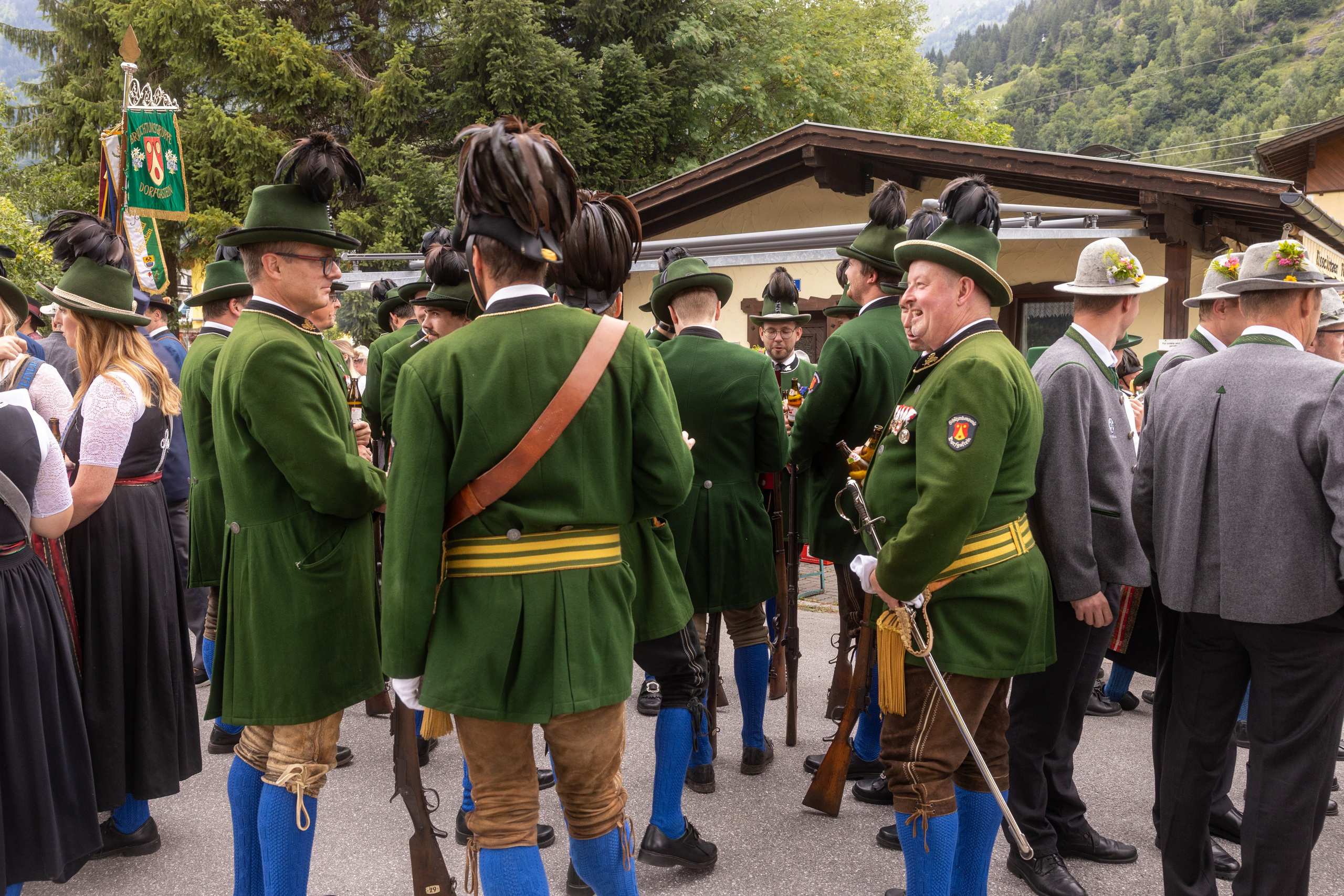 SCHÜTZENKOMPANIE, Dorfgastein, 12.07.2025. Guzel Kolobova| Fotografin| Salzburg