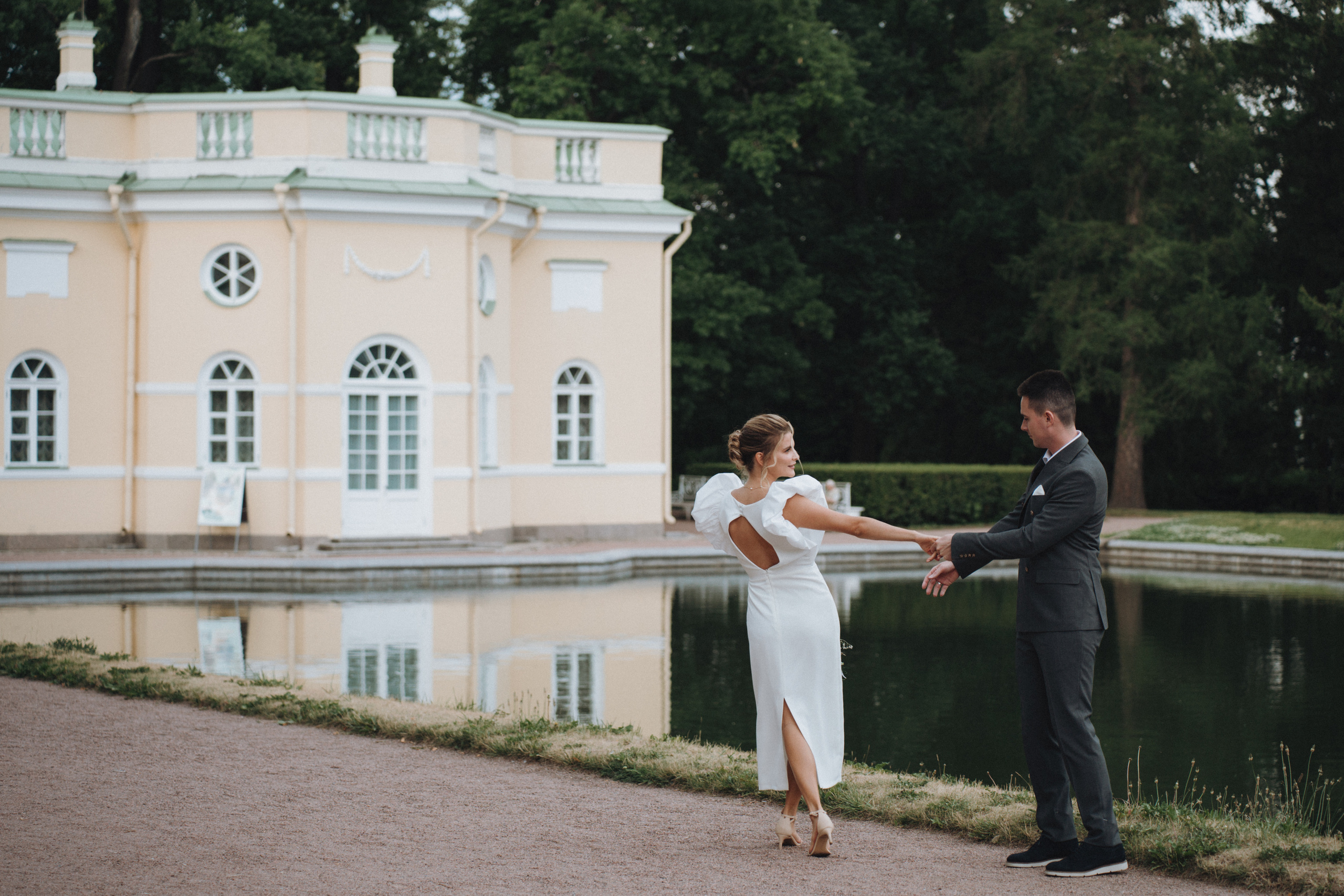 Catherine Palace: An Intimate Wedding for Two. Evgeniia Pavlova Photography