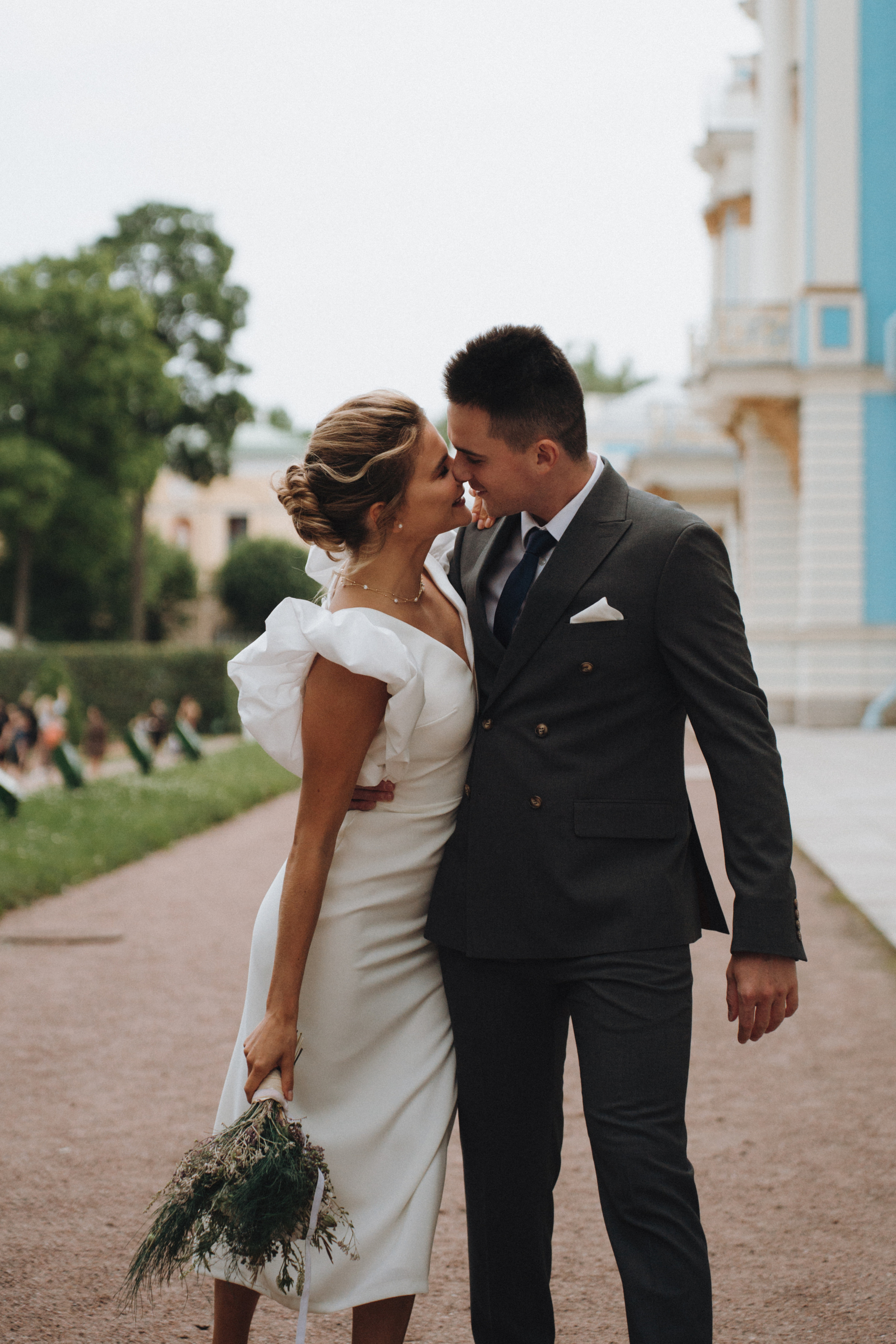 Catherine Palace: An Intimate Wedding for Two. Evgeniia Pavlova Photography