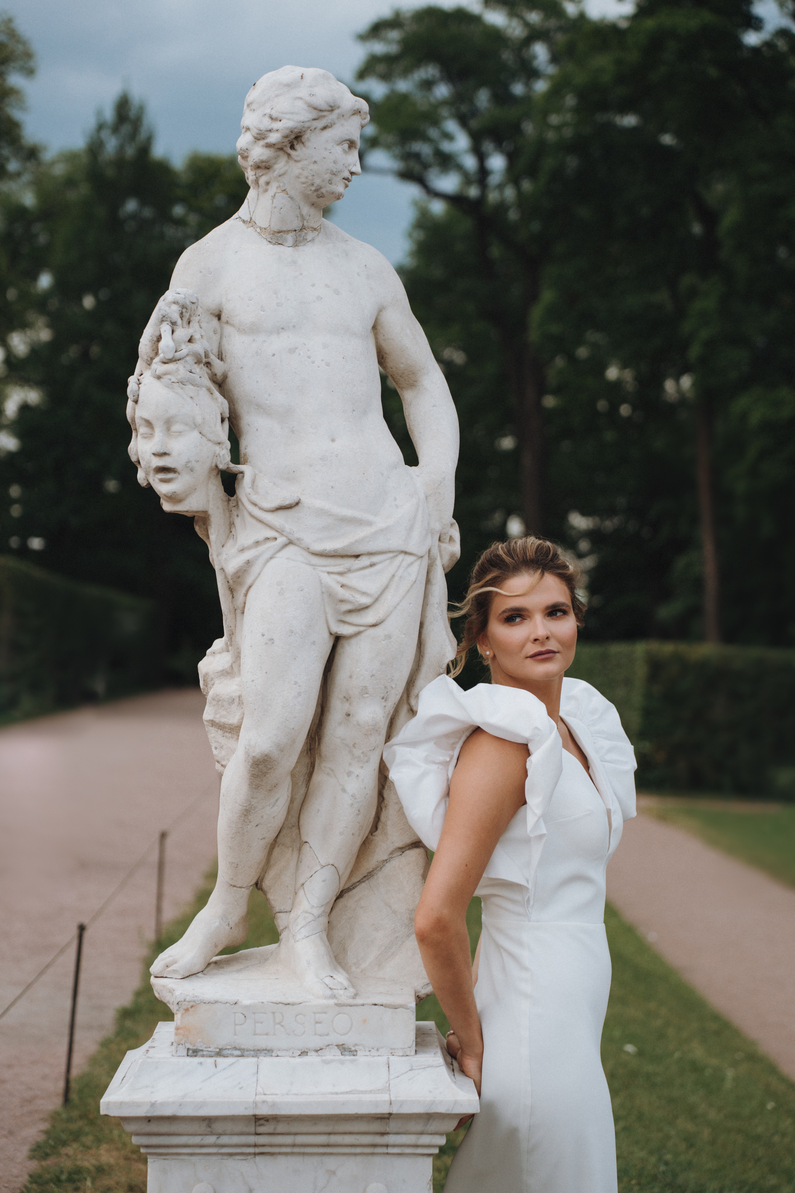 Catherine Palace: An Intimate Wedding for Two. Evgeniia Pavlova Photography