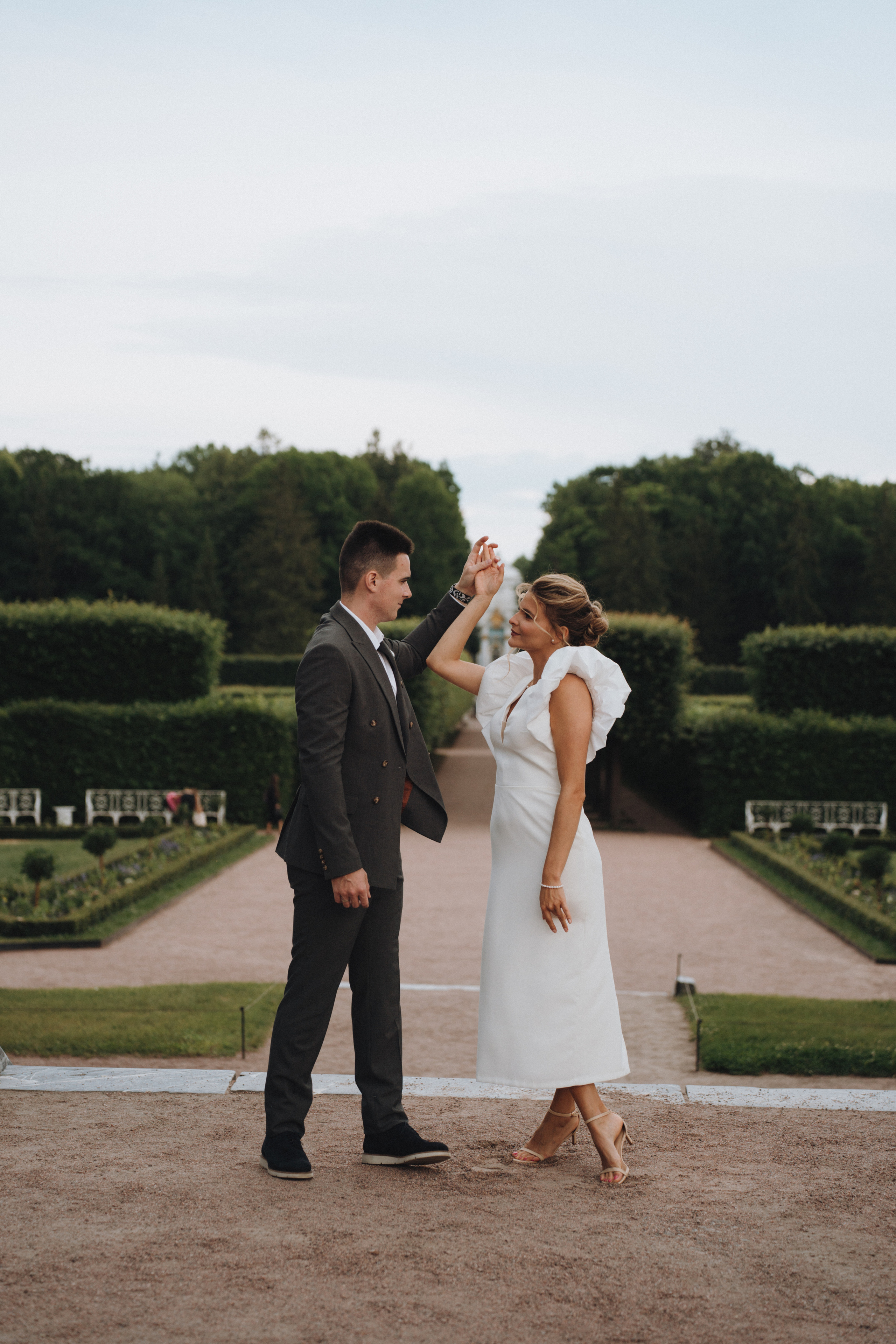 Catherine Palace: An Intimate Wedding for Two. Evgeniia Pavlova Photography