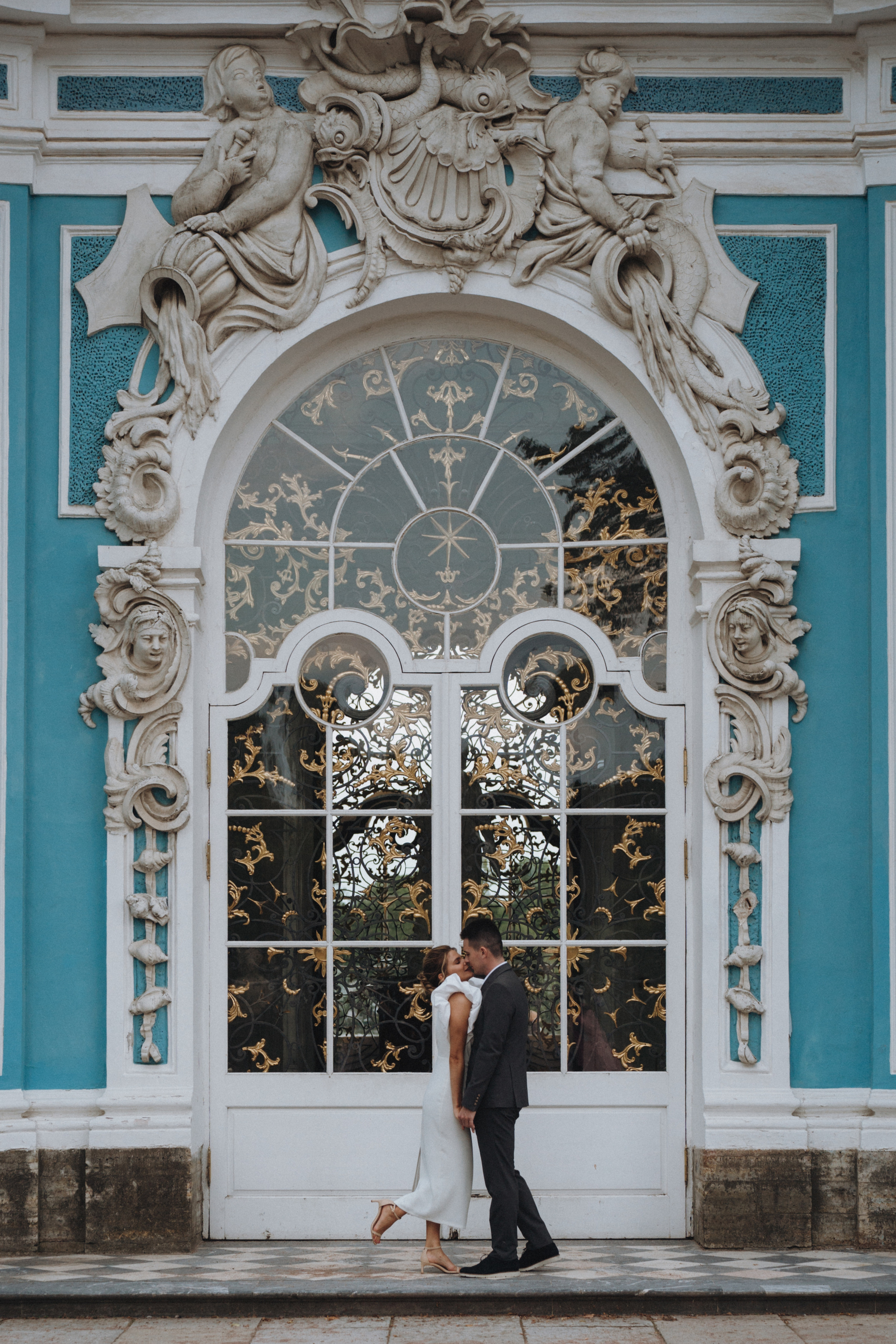 Catherine Palace: An Intimate Wedding for Two. Evgeniia Pavlova Photography
