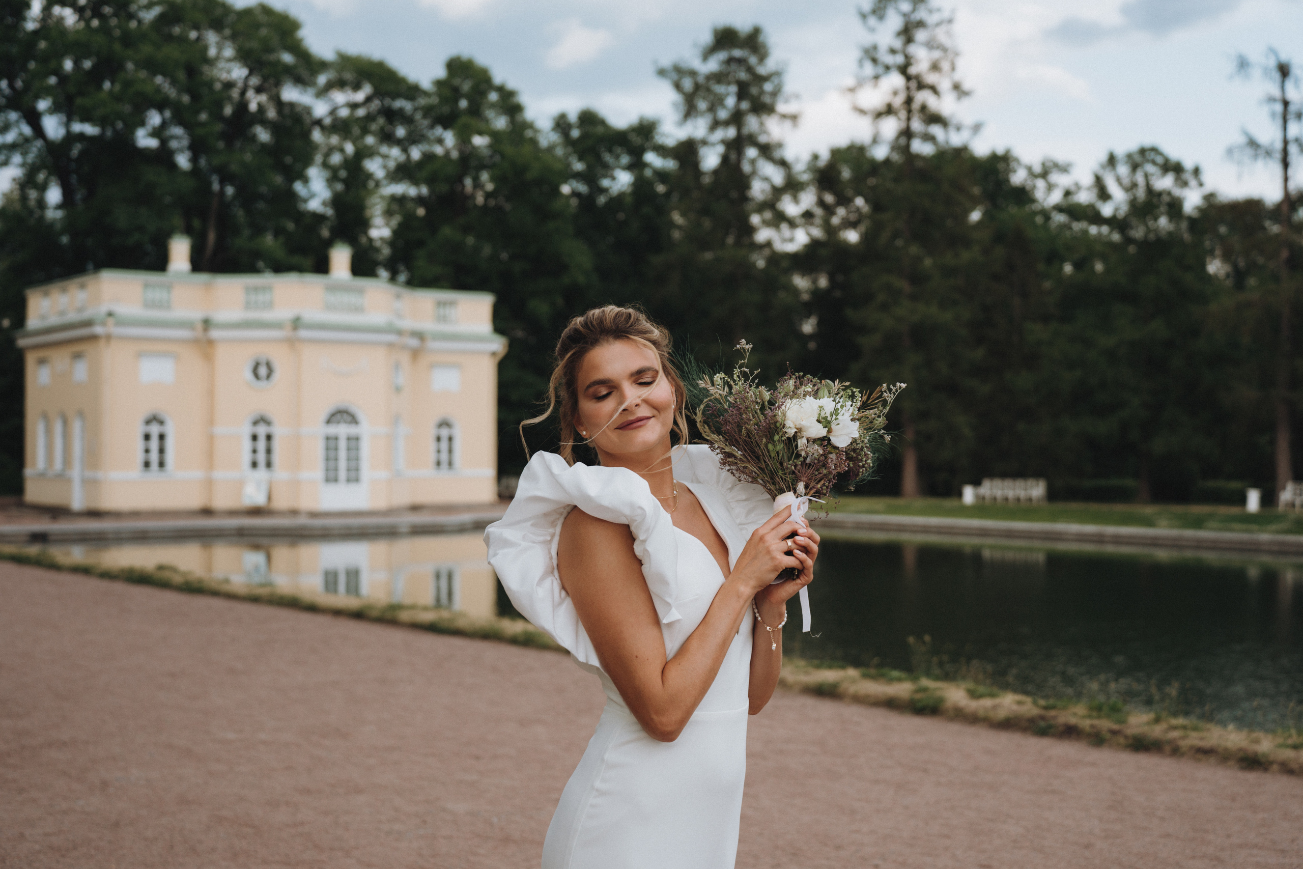 Catherine Palace: An Intimate Wedding for Two. Evgeniia Pavlova Photography