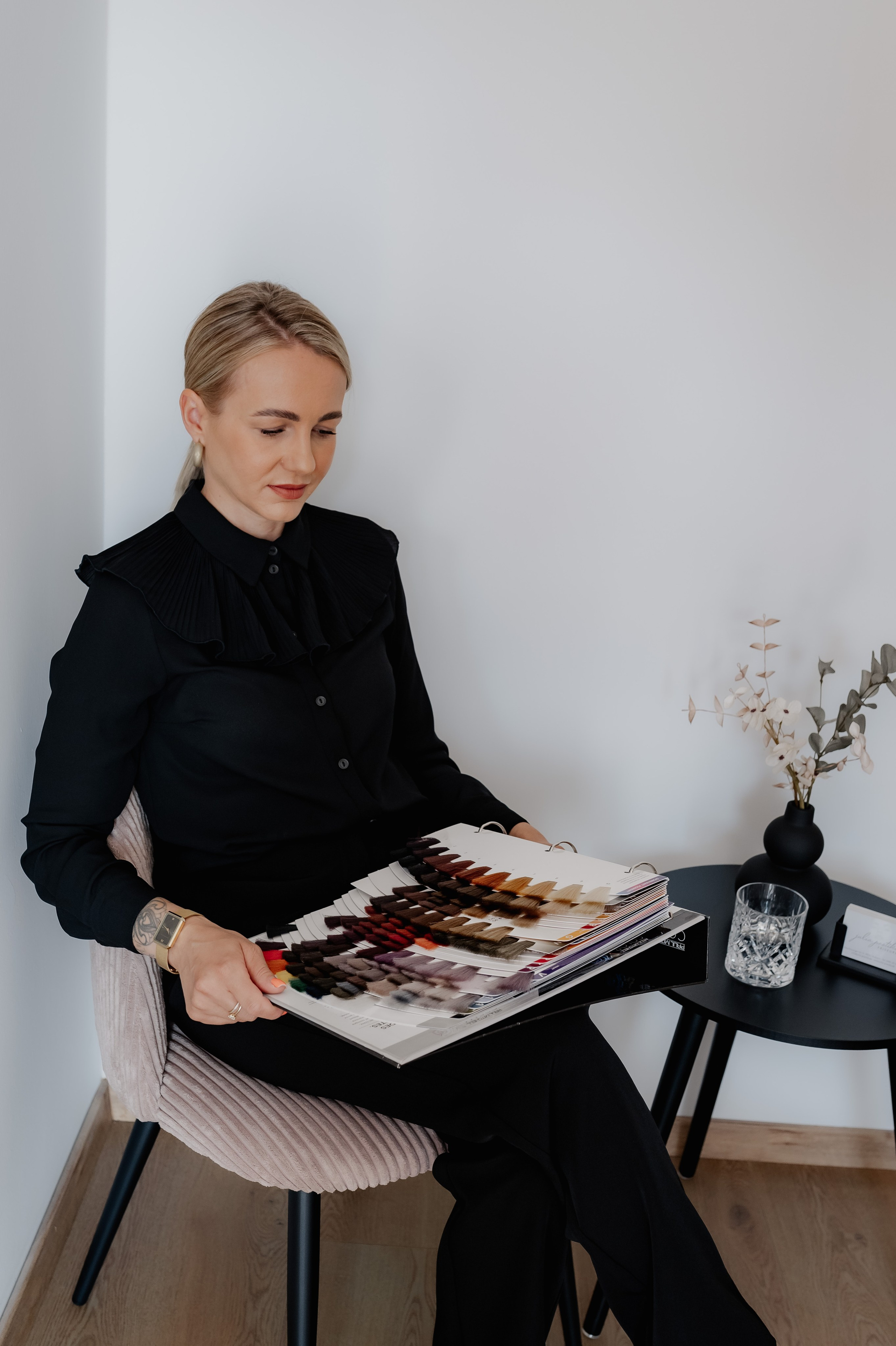 Branding Shooting Friseursalon in Ansbach. Фотограф в Нюрнберге Ирина Менерт из Ансбаха