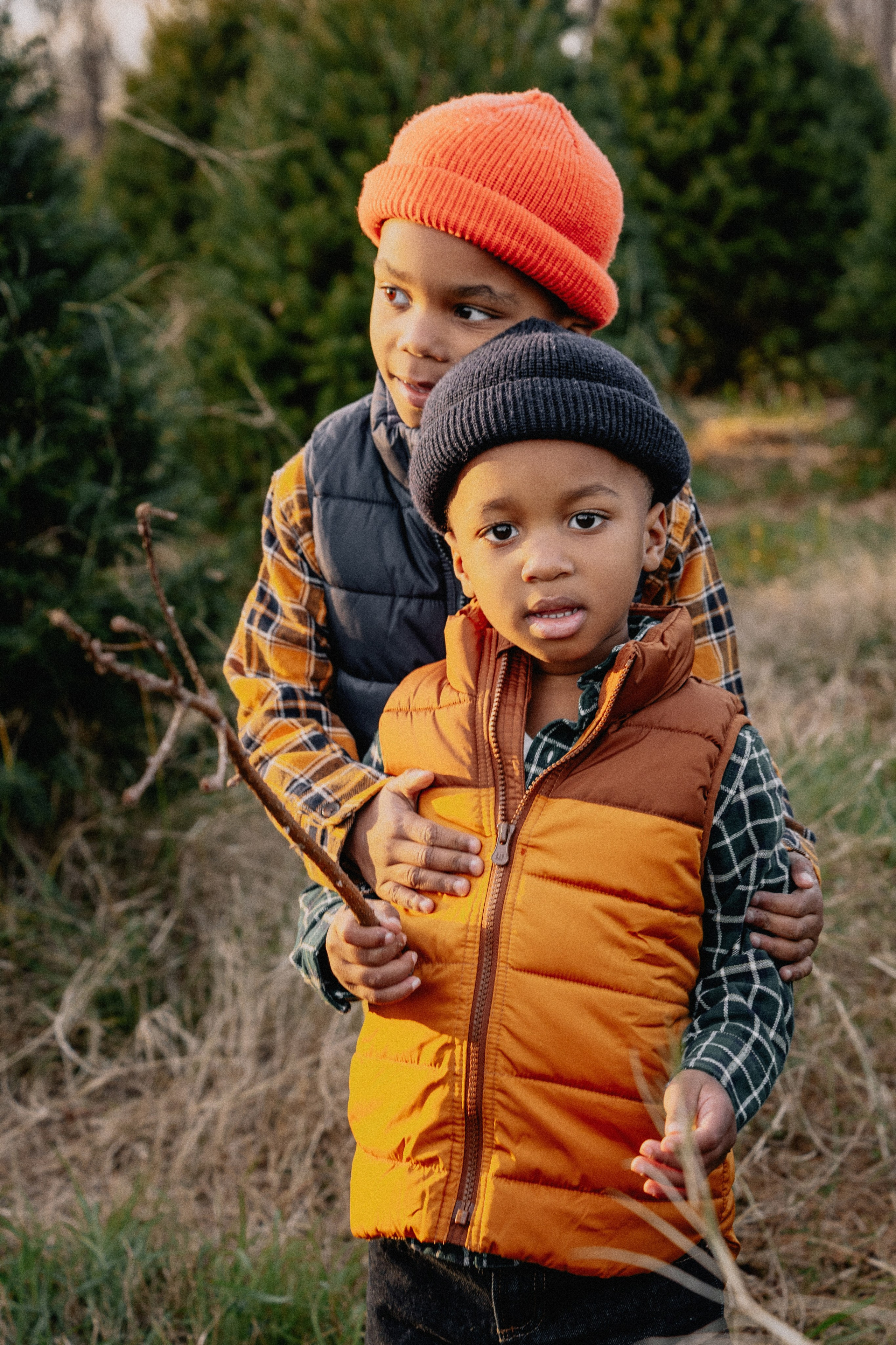 Kristen and family christmas farm. Wedding and family photographer and videographer PA, NJ, NY, DE, MD