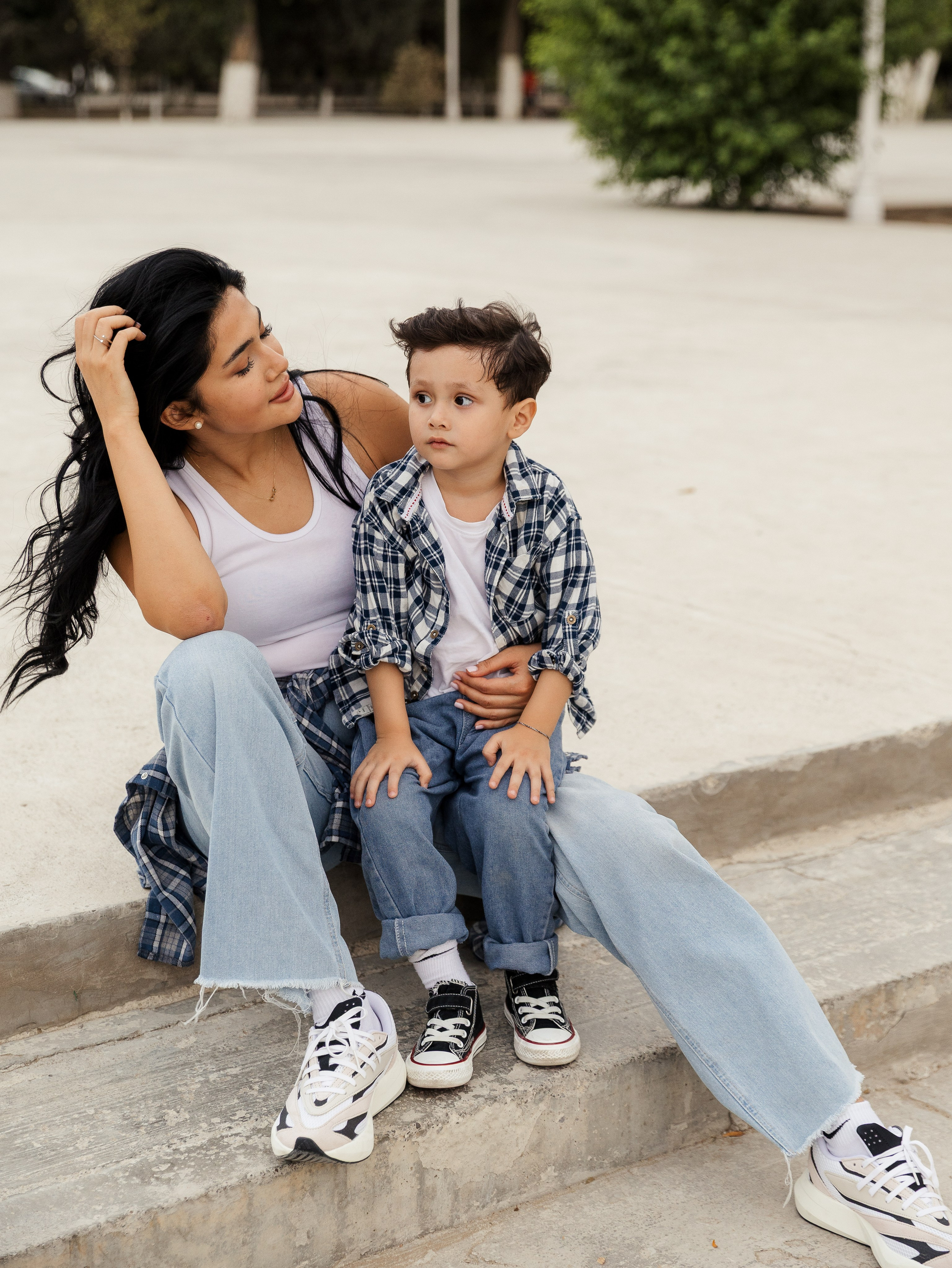 Mom and Her Little Boy. Family and wedding photographer in Bangkok, Thailand