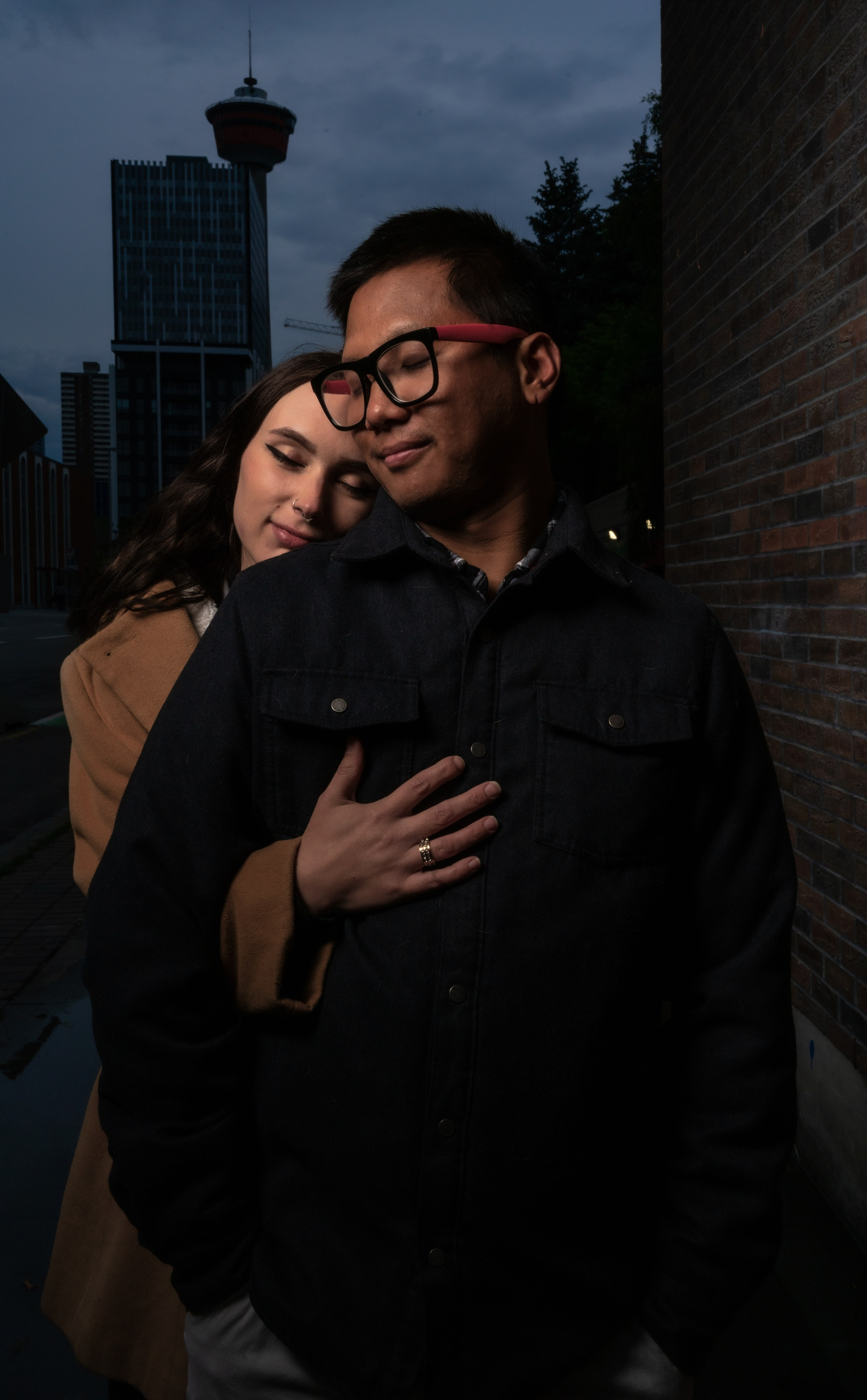Casual * Kat & Edward | Calgary AB. Elopement & Lifestyle Wedding Photographer