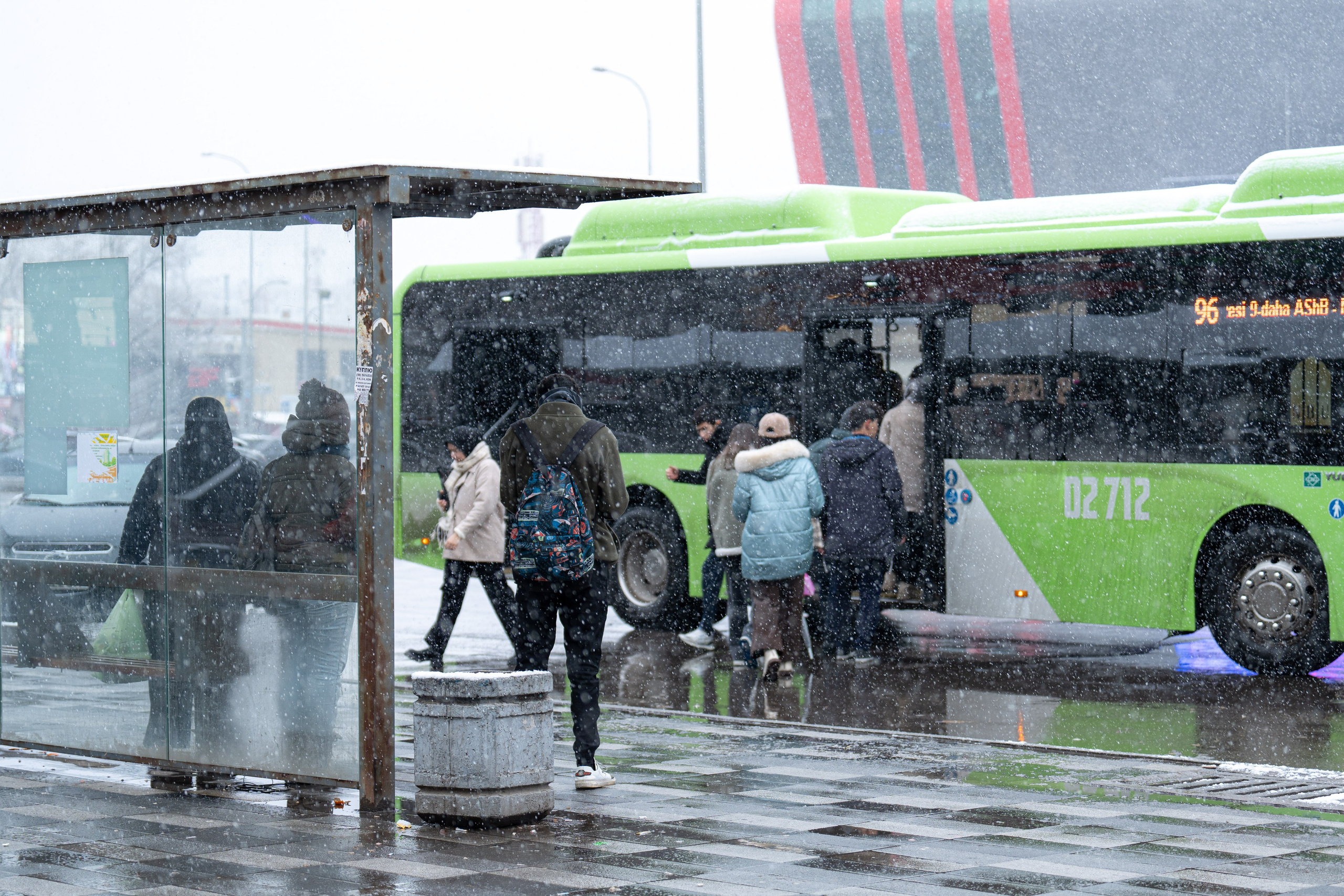 Первый снег в 2024 году. Георгий Намазов | Фотограф в Ташкенте