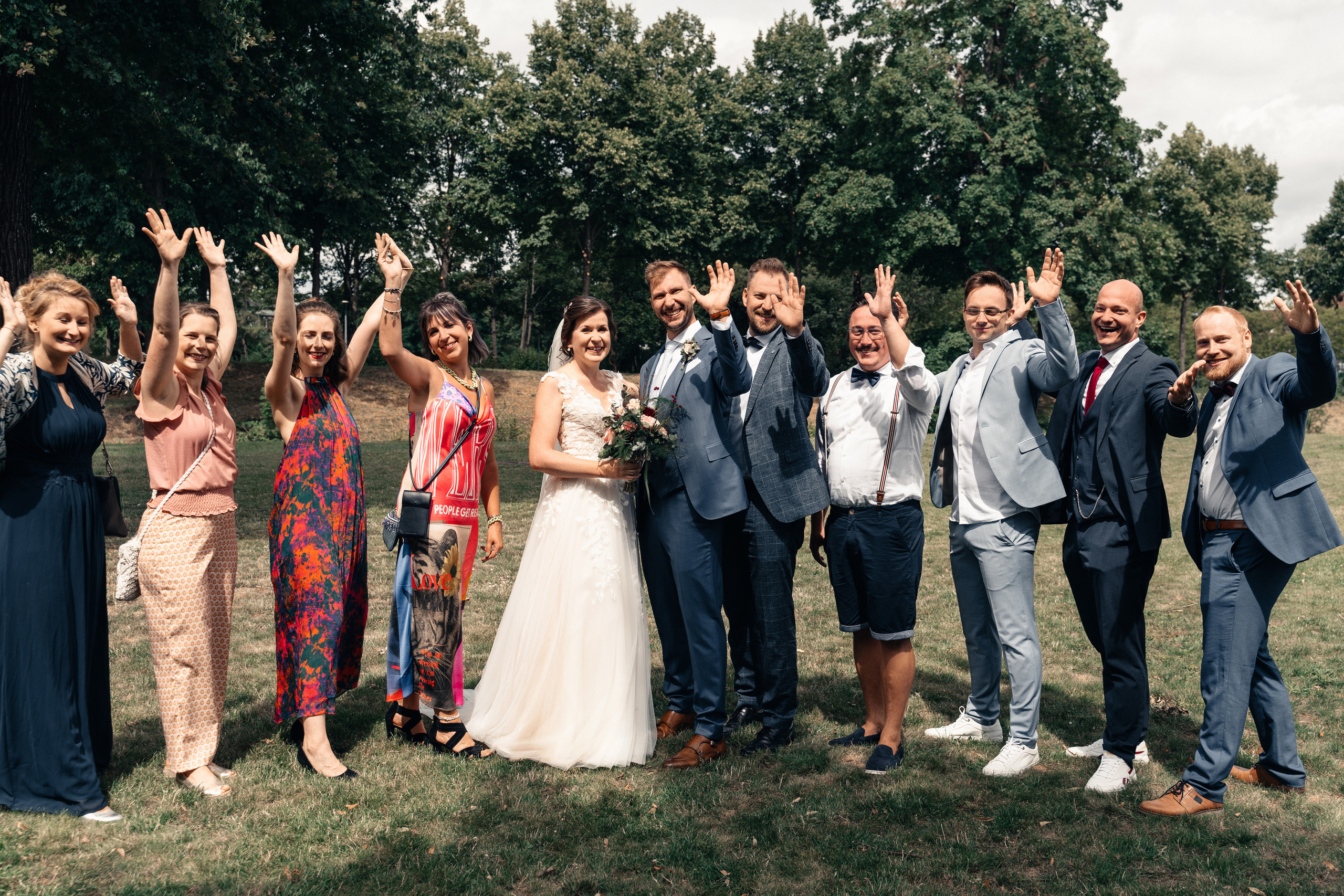 L & M in Moers. Wedding Photographer Germany