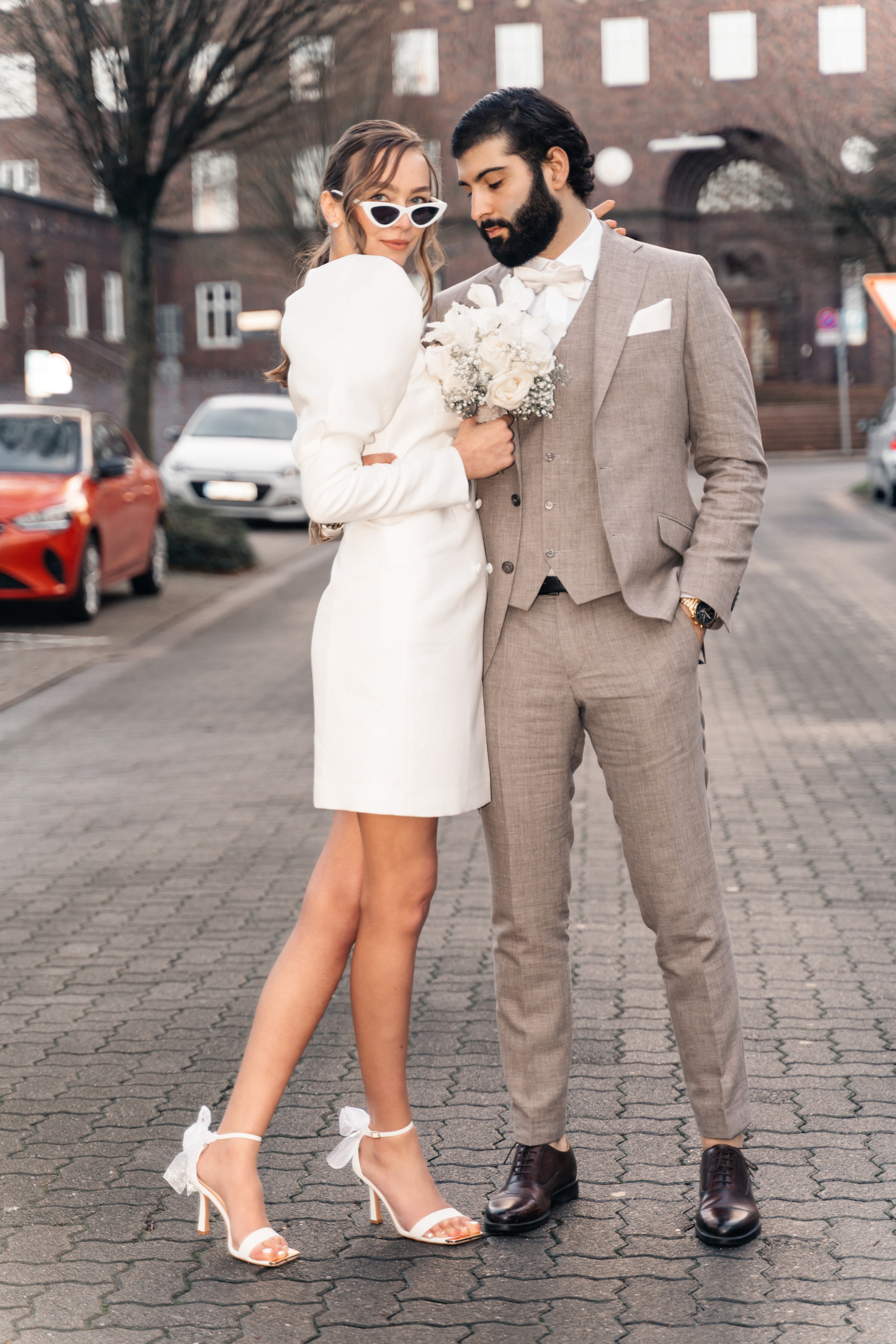 Lovestory in Düsseldorf. Hochzeitsfotograf für Moers, Niederrhein, Düsseldorf, NRW und Deutschland