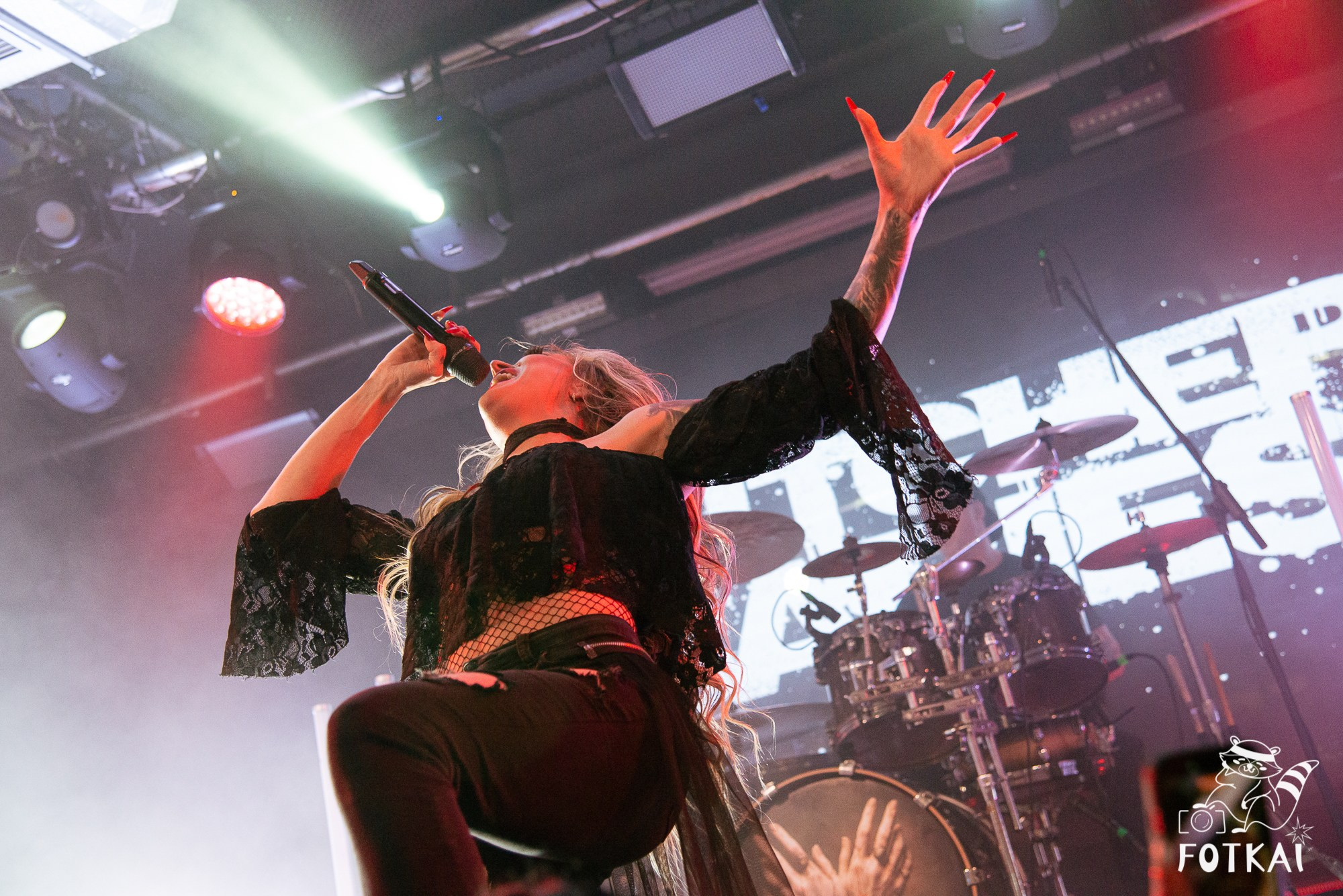 Infected Rain & Butcher Babies — Live Concert Photos in Madrid, 2026 | FOTKAI