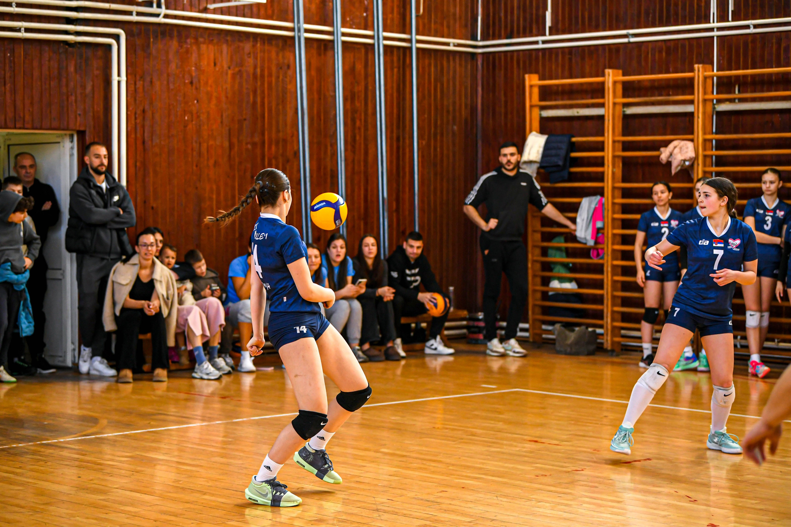 Odbojka 22.03.  Radnicki KG — BlockVolley JAG. Foto Simic Jagodina