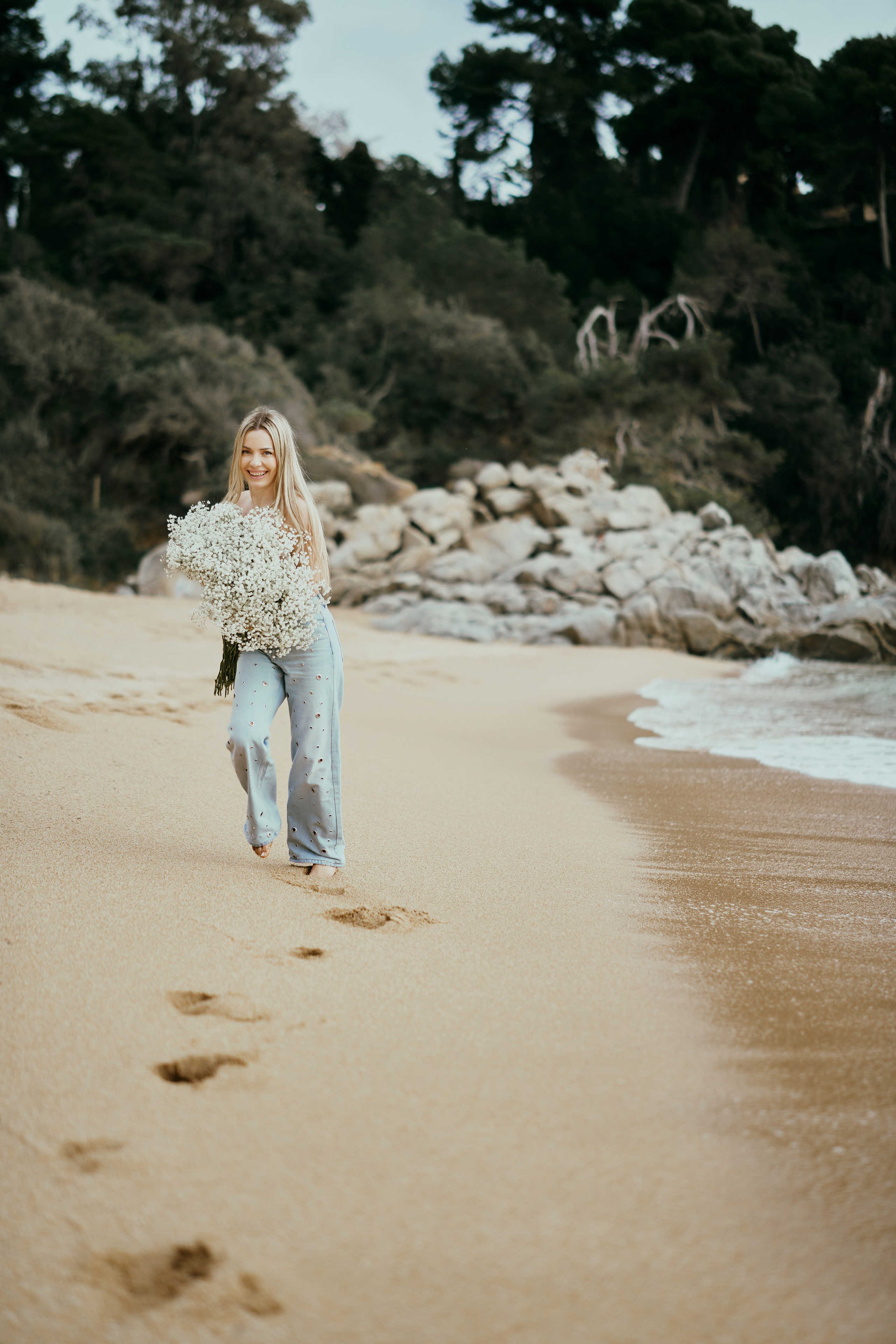 Адриана. Облако из цветов. Фотограф в Барселоне Жанна Захарченко