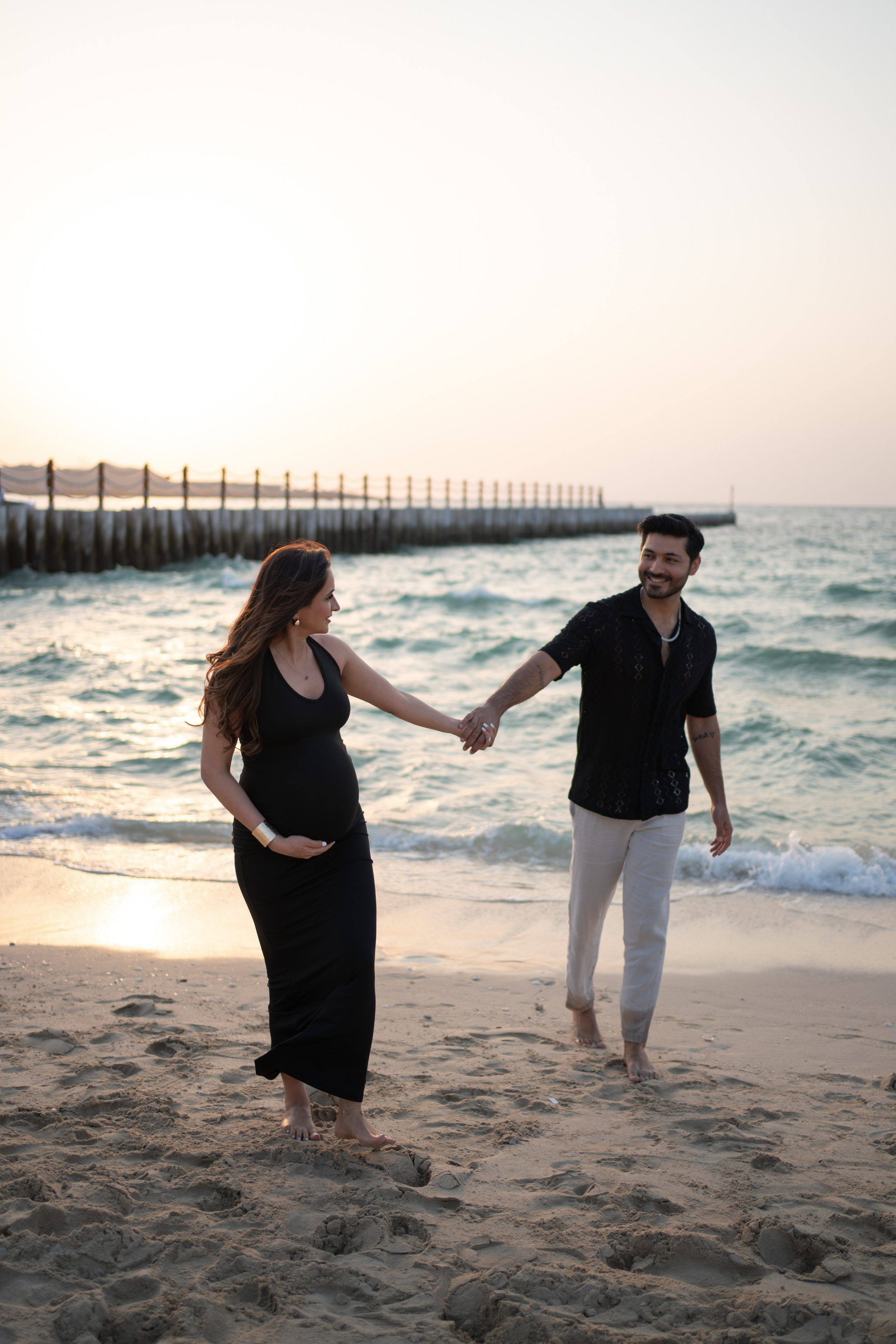 Waves of new beginnings. Angela Iakovleva — Family Photographer in Dubai