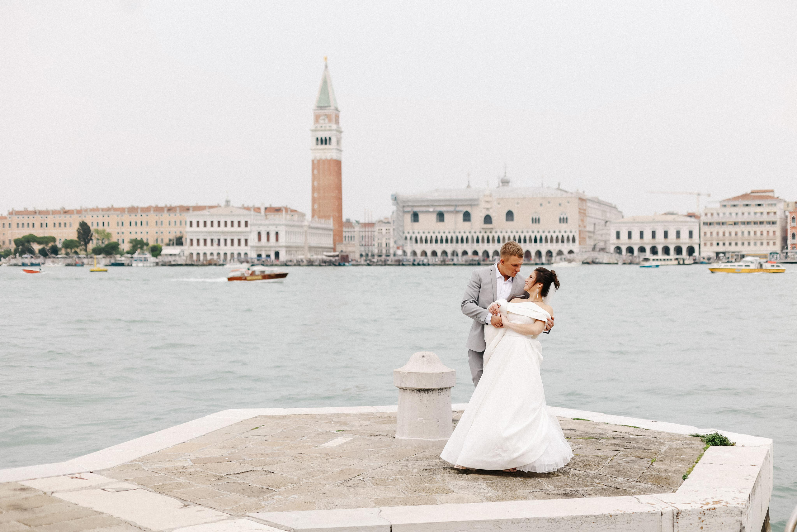 The magic on the morning in Venice