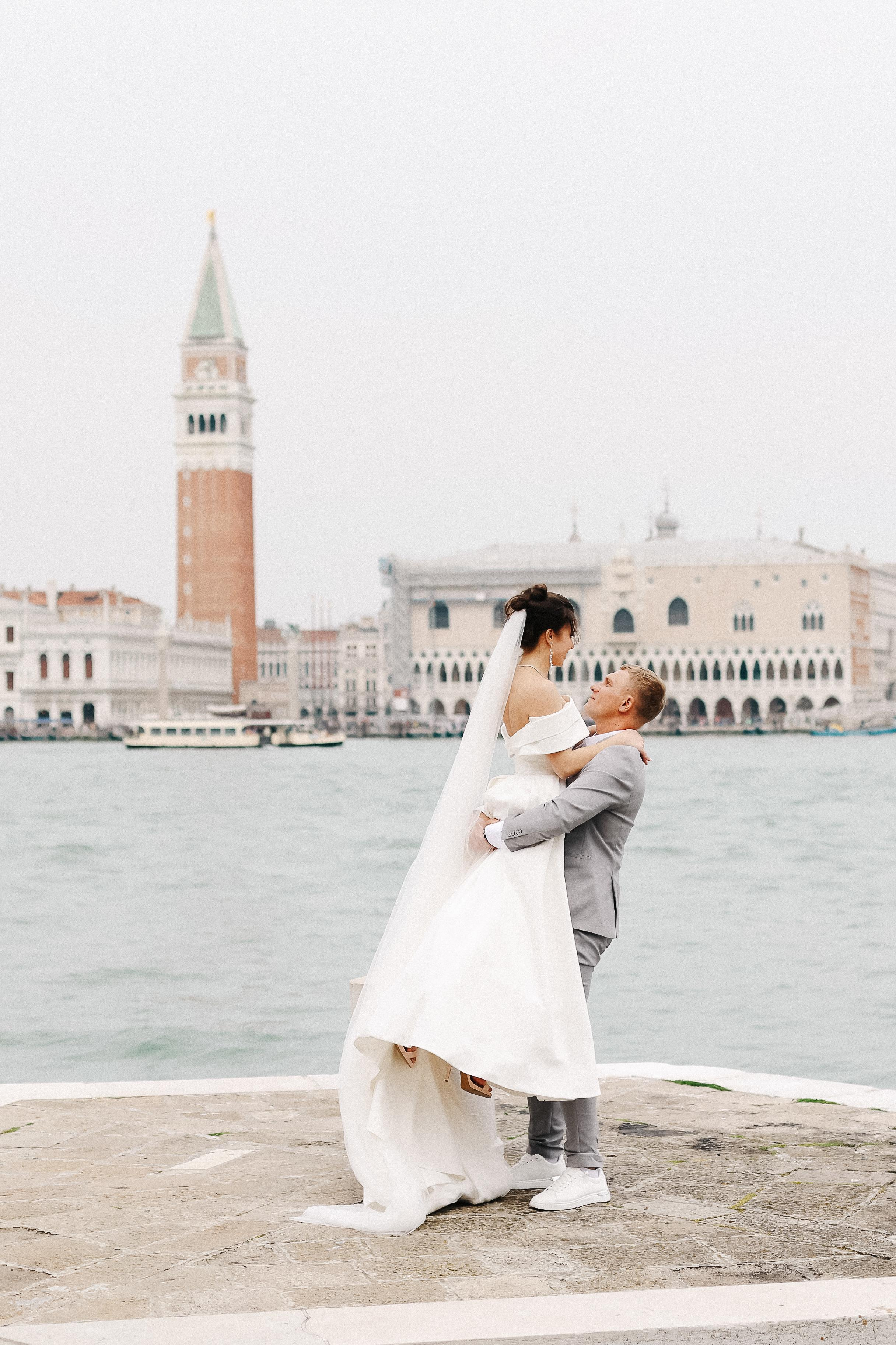 The magic on the morning in Venice