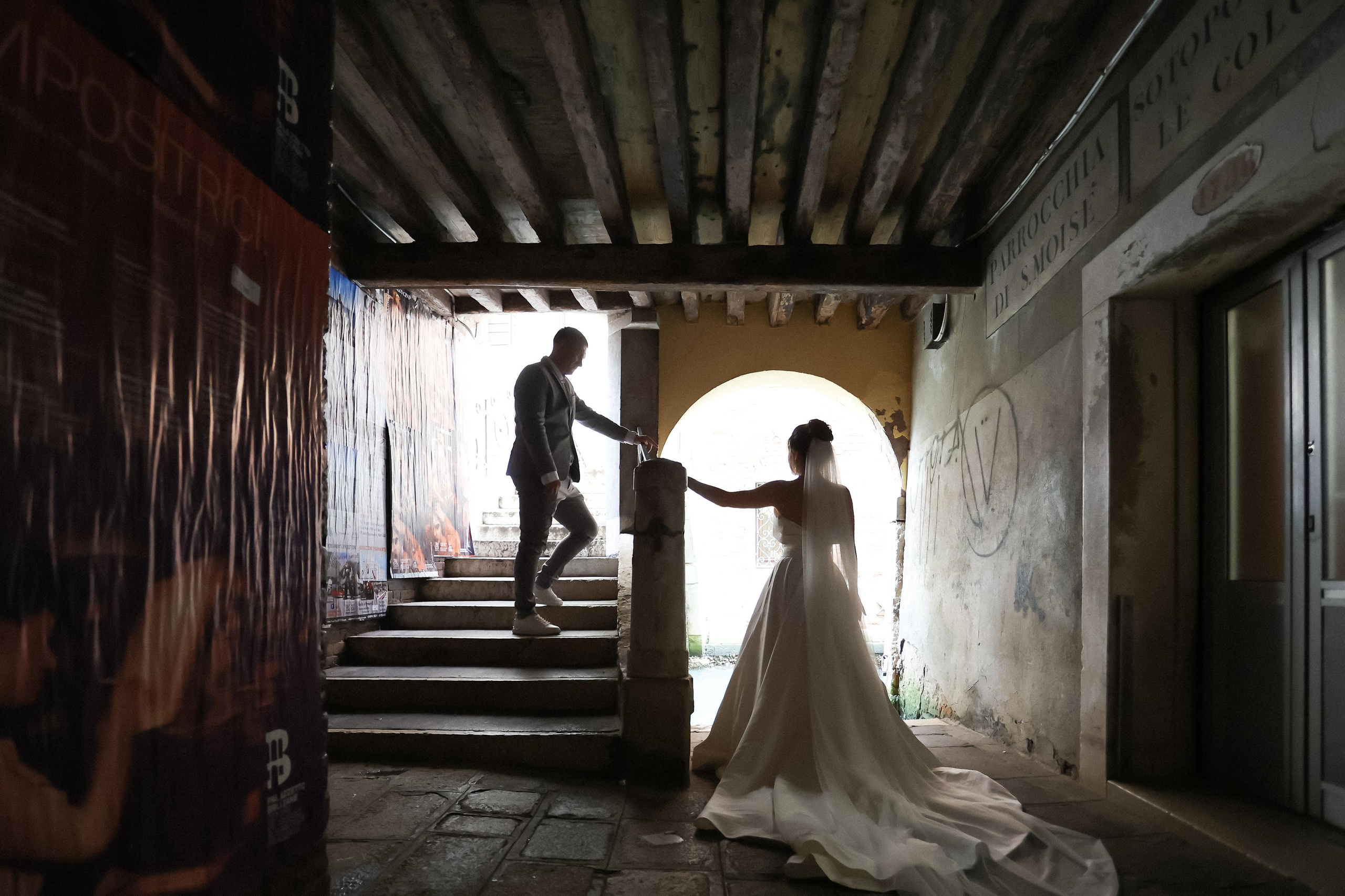 The magic on the morning in Venice