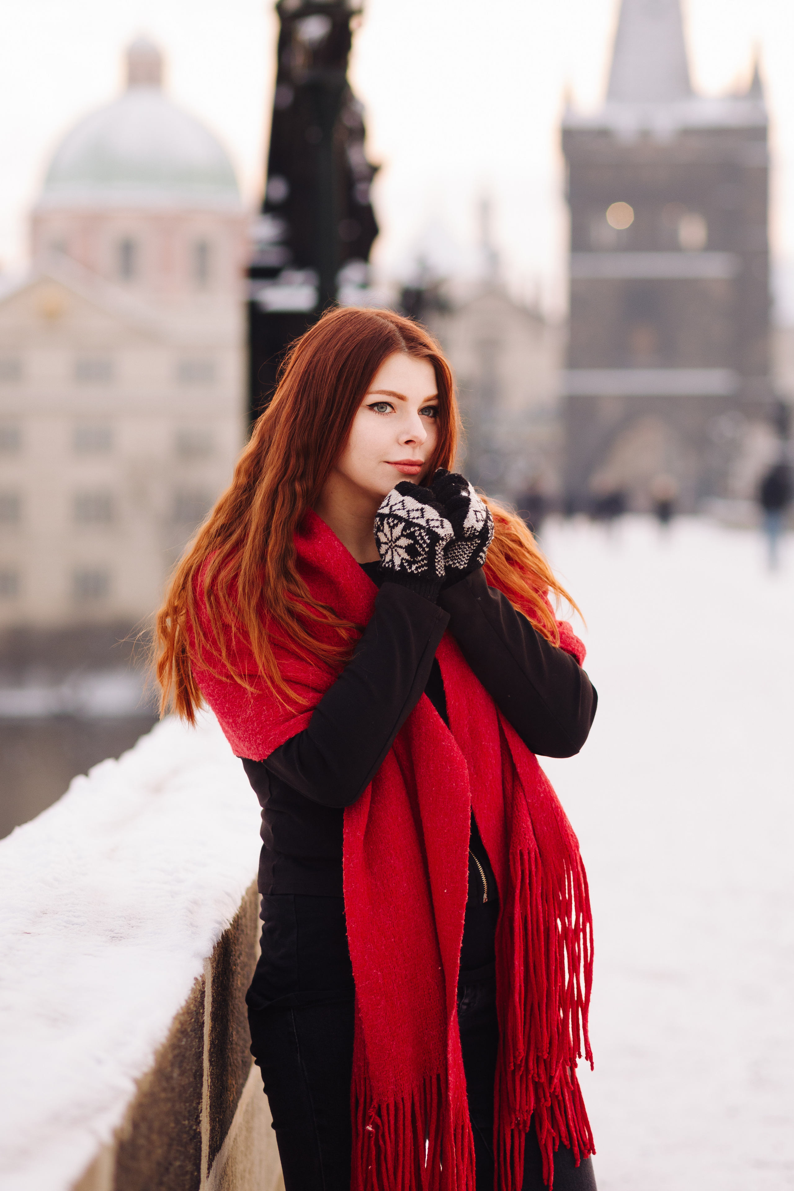 Lisa & Dima. Photographer in Prague for tourists
