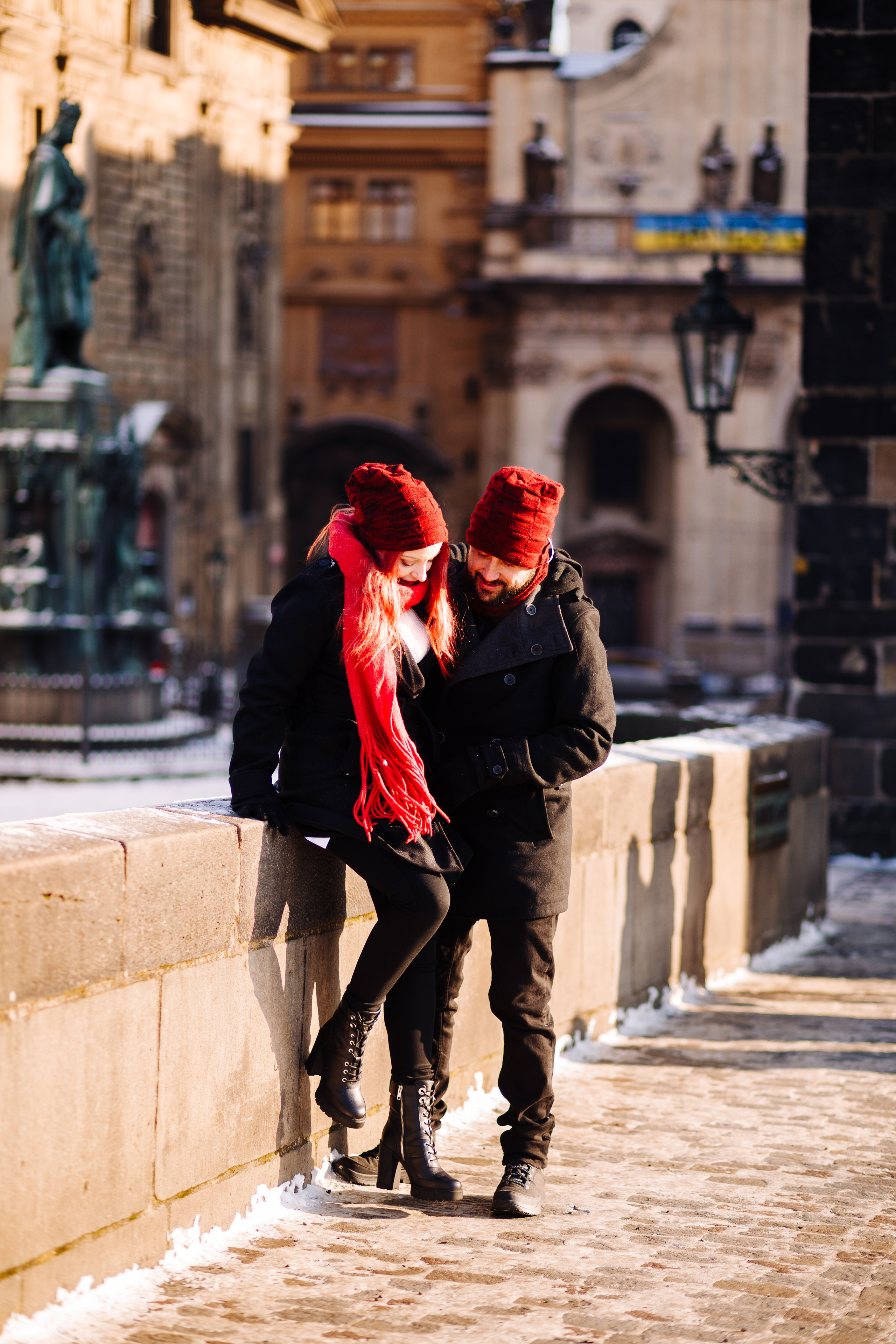 Julia & Alexander. Photographer in Prague for tourists