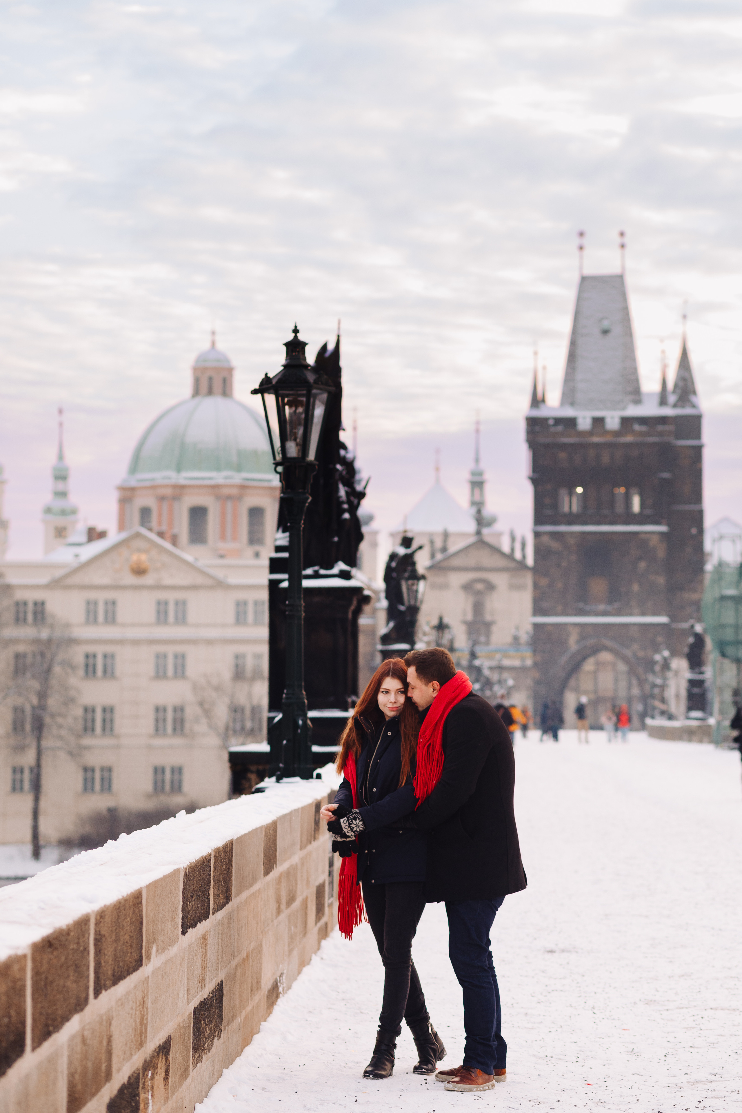 Lisa & Dima. Photographer in Prague for tourists
