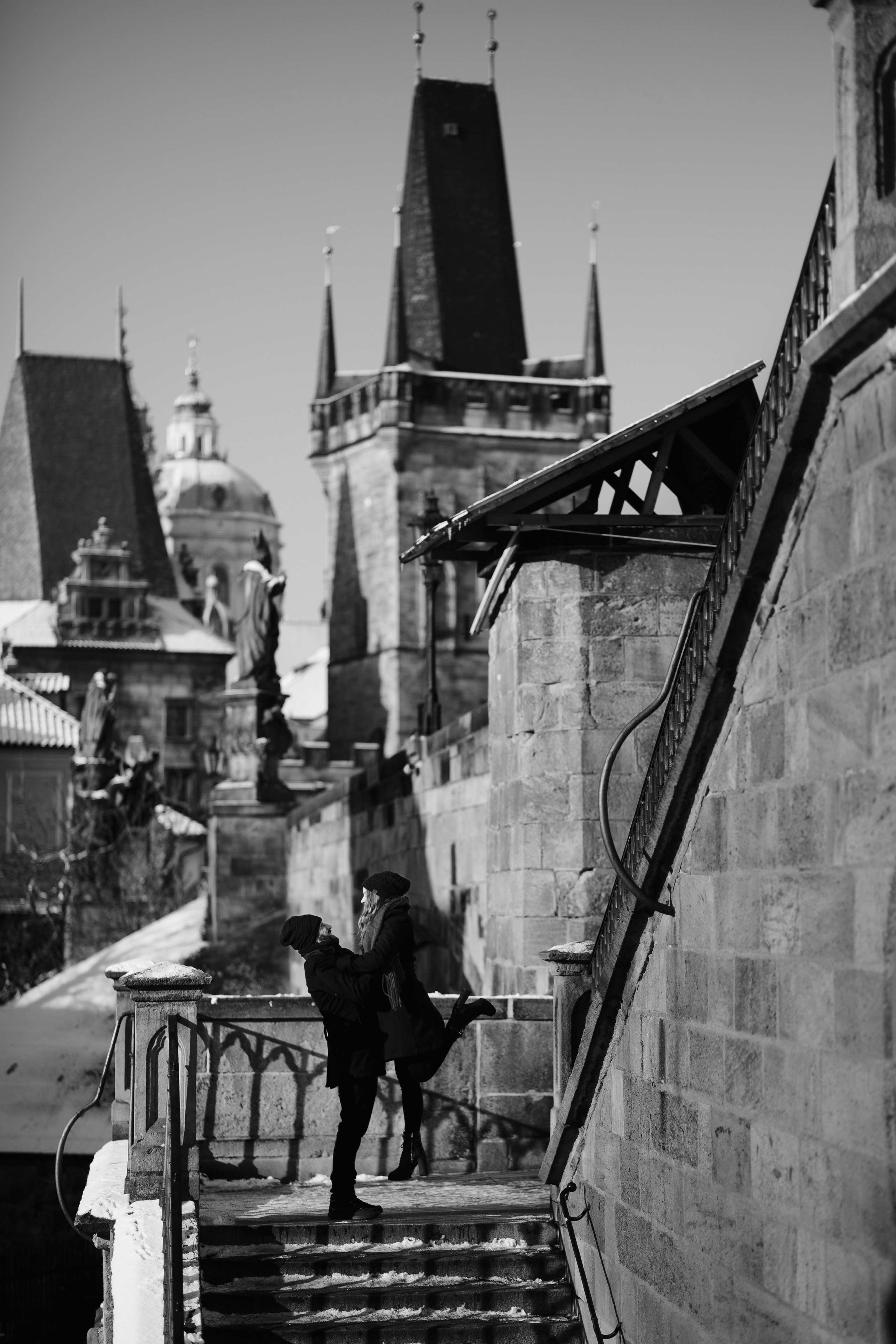 Julia & Alexander. Photographer in Prague for tourists
