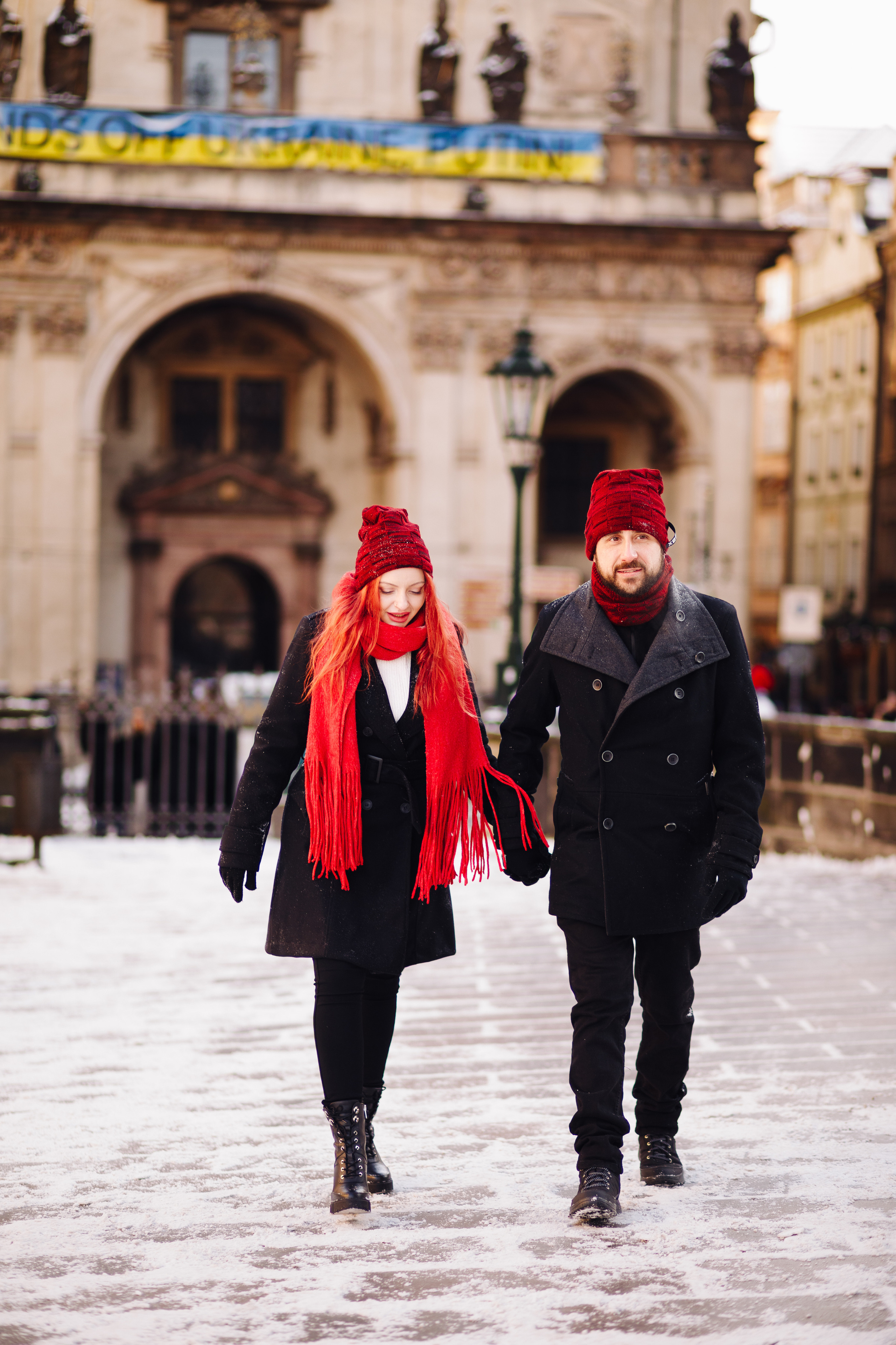 Julia & Alexander. Photographer in Prague for tourists