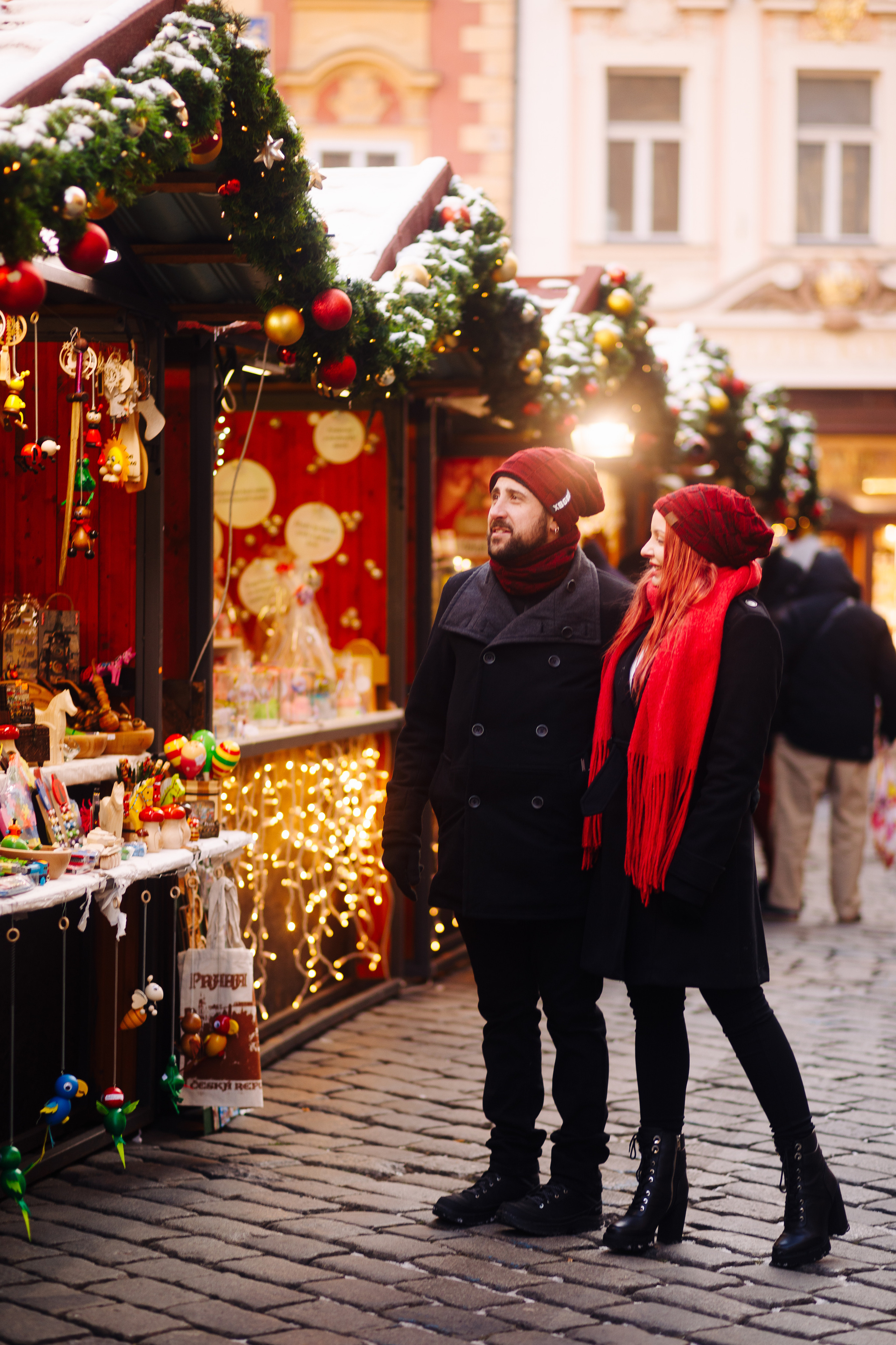 Julia & Alexander. Photographer in Prague for tourists