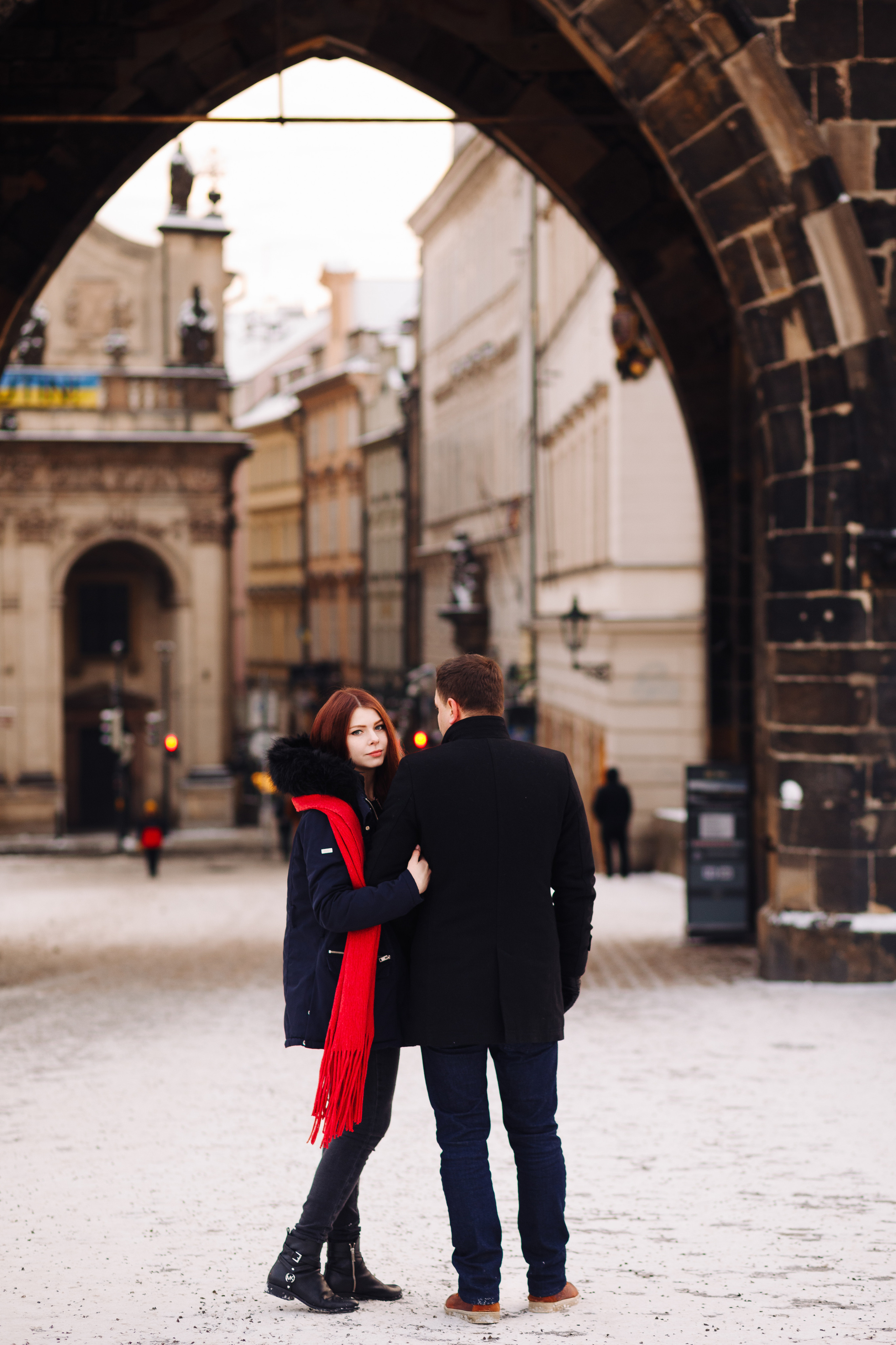 Lisa & Dima. Photographer in Prague for tourists