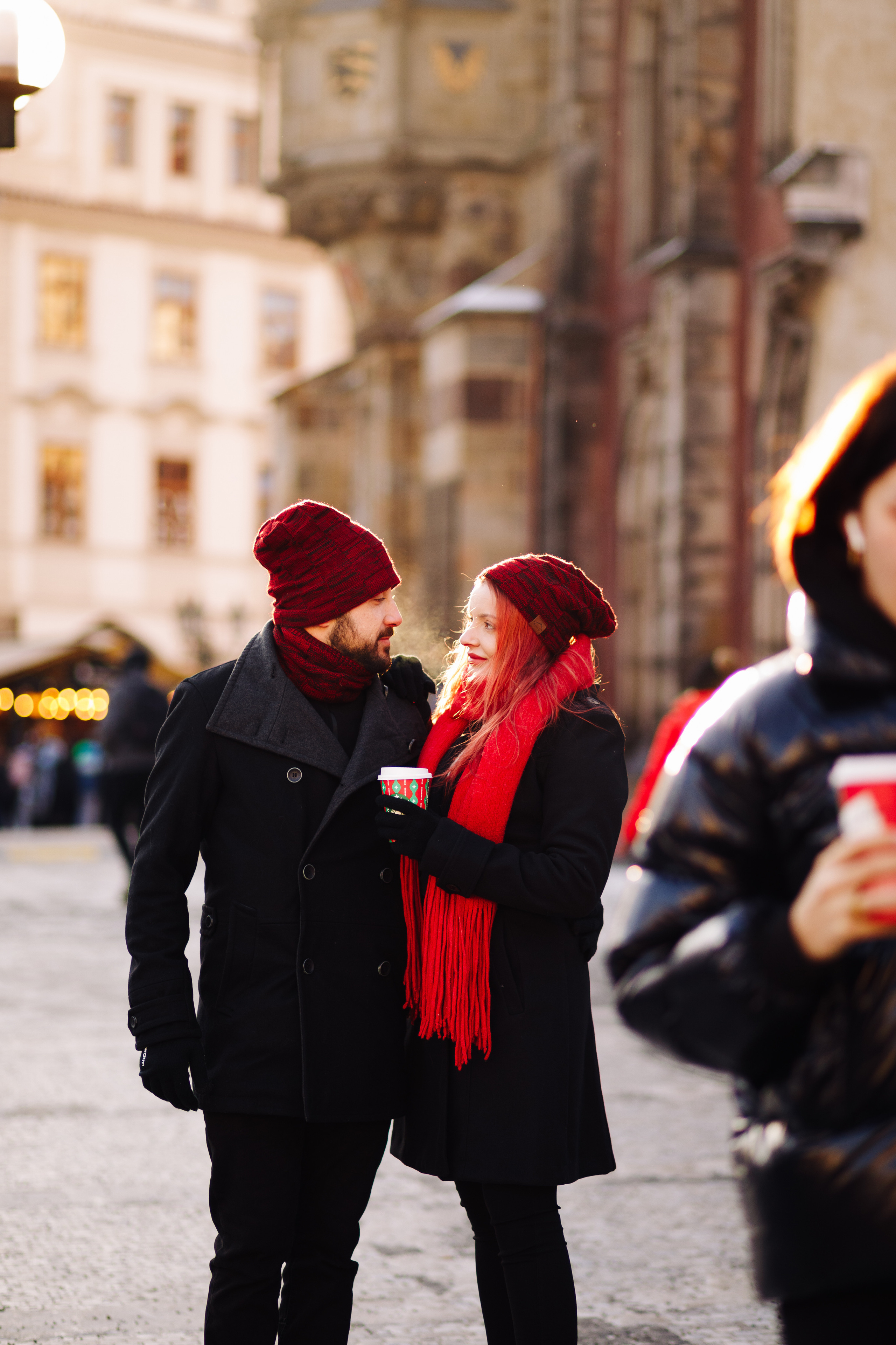 Julia & Alexander. Photographer in Prague for tourists