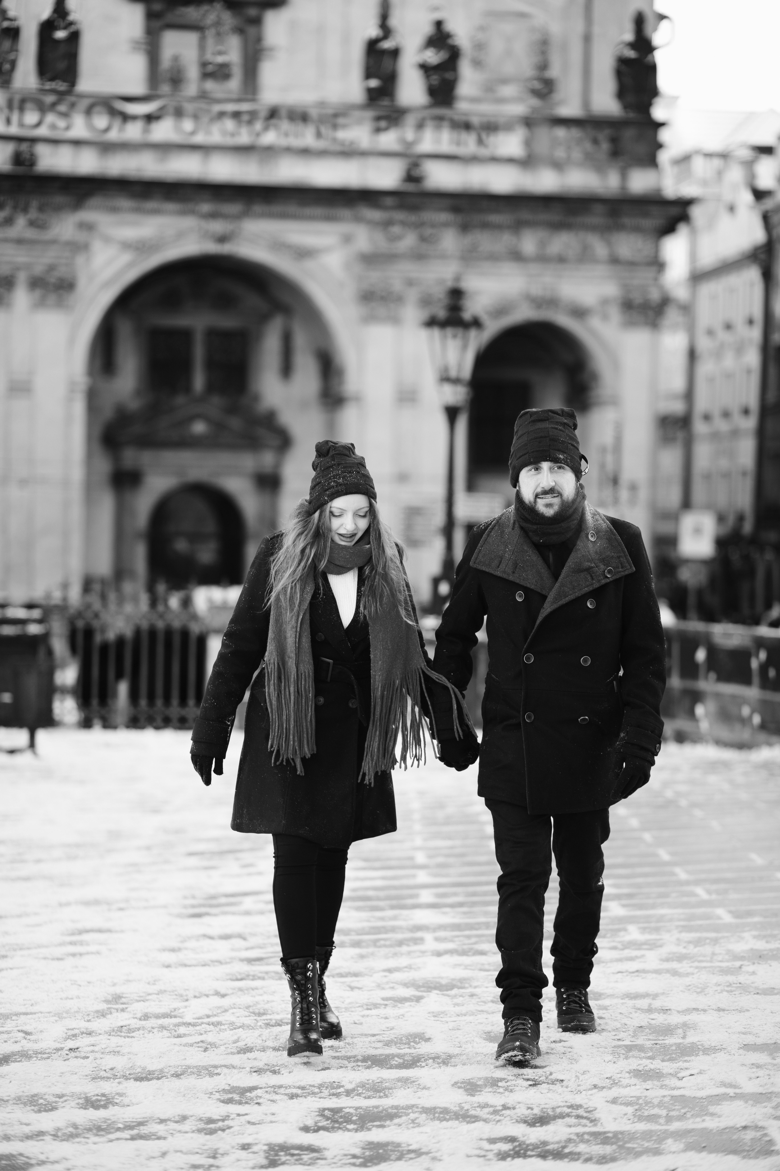 Julia & Alexander. Photographer in Prague for tourists