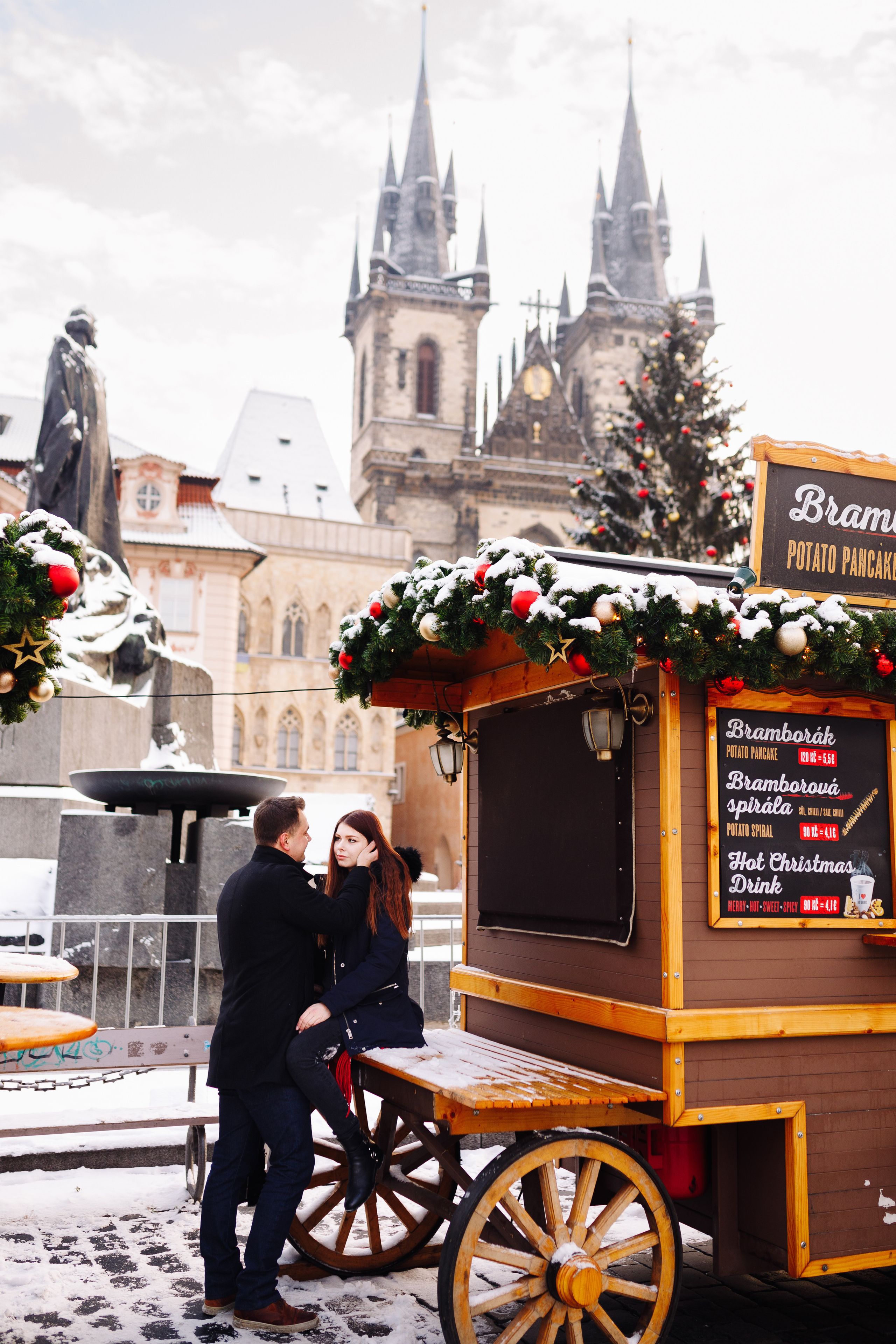 Lisa & Dima. Photographer in Prague for tourists