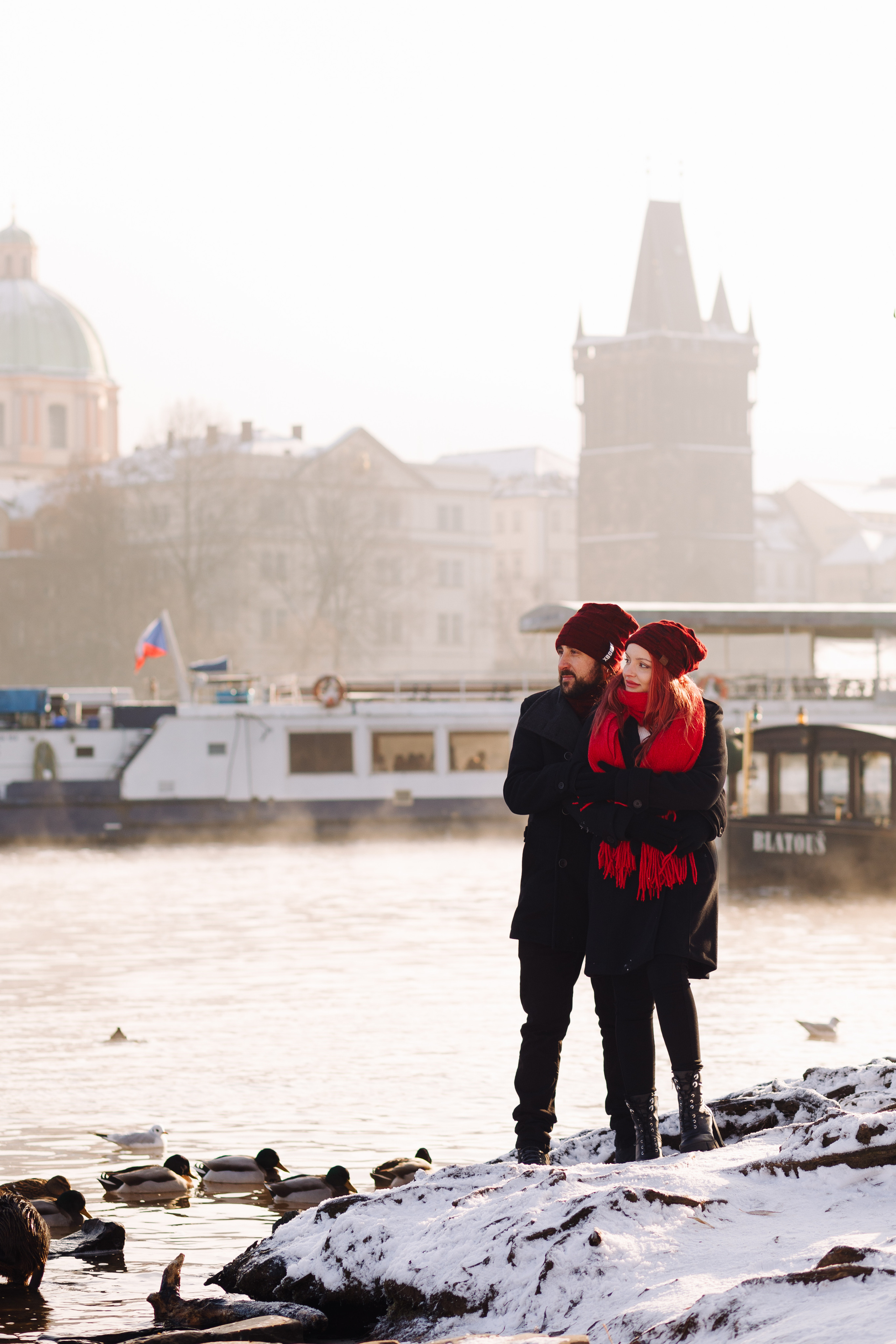 Julia & Alexander. Photographer in Prague for tourists