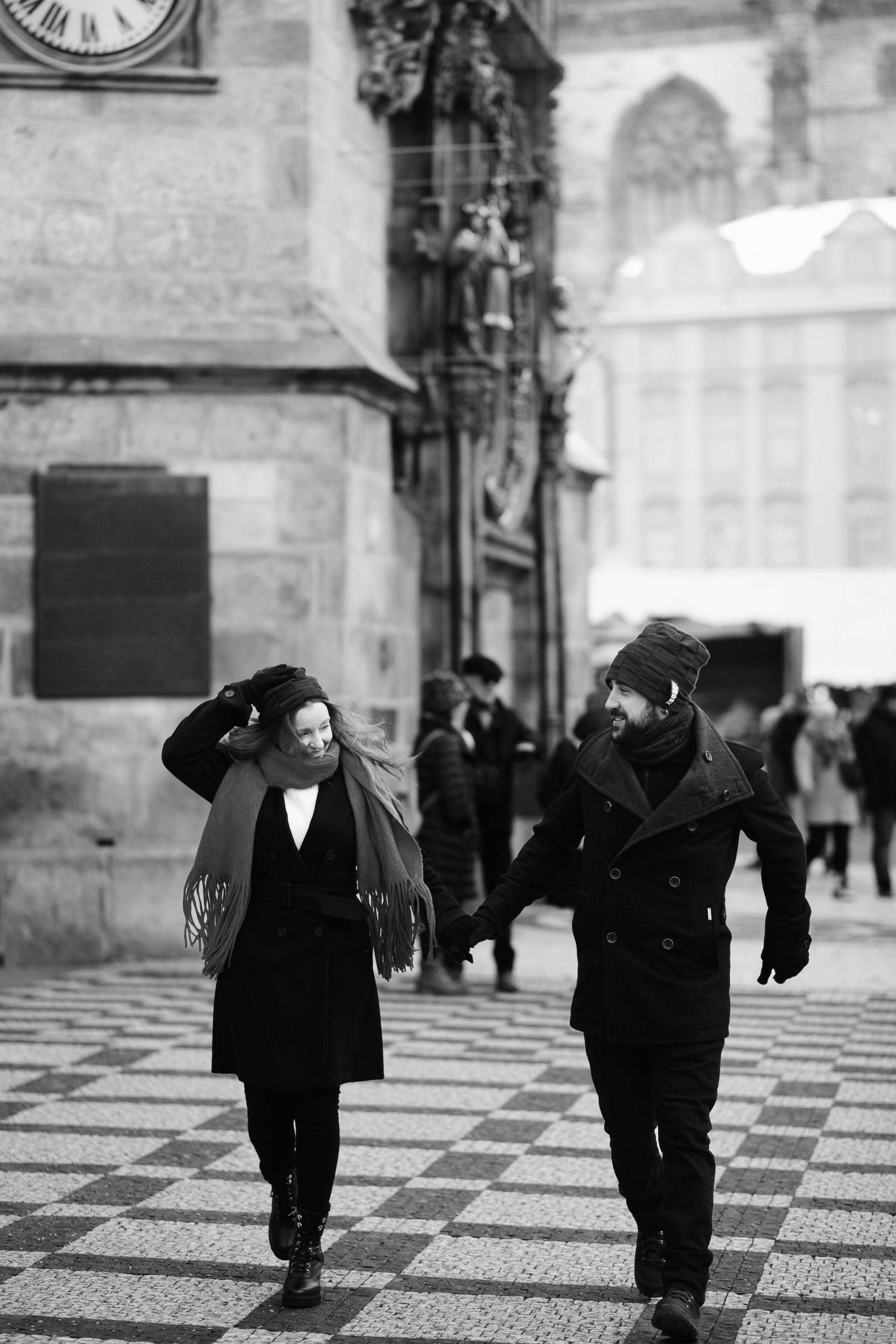 Julia & Alexander. Photographer in Prague for tourists