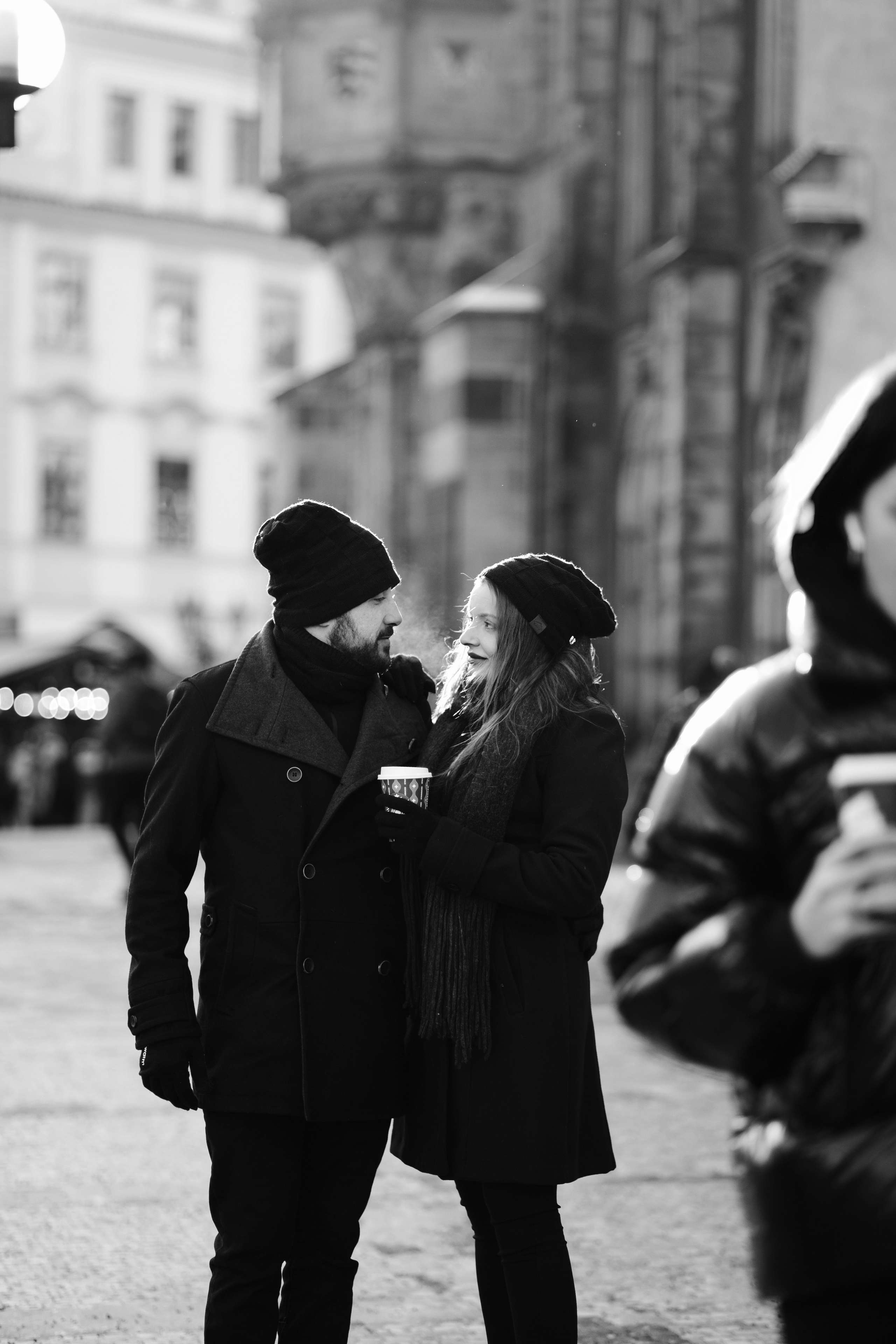 Julia & Alexander. Photographer in Prague for tourists
