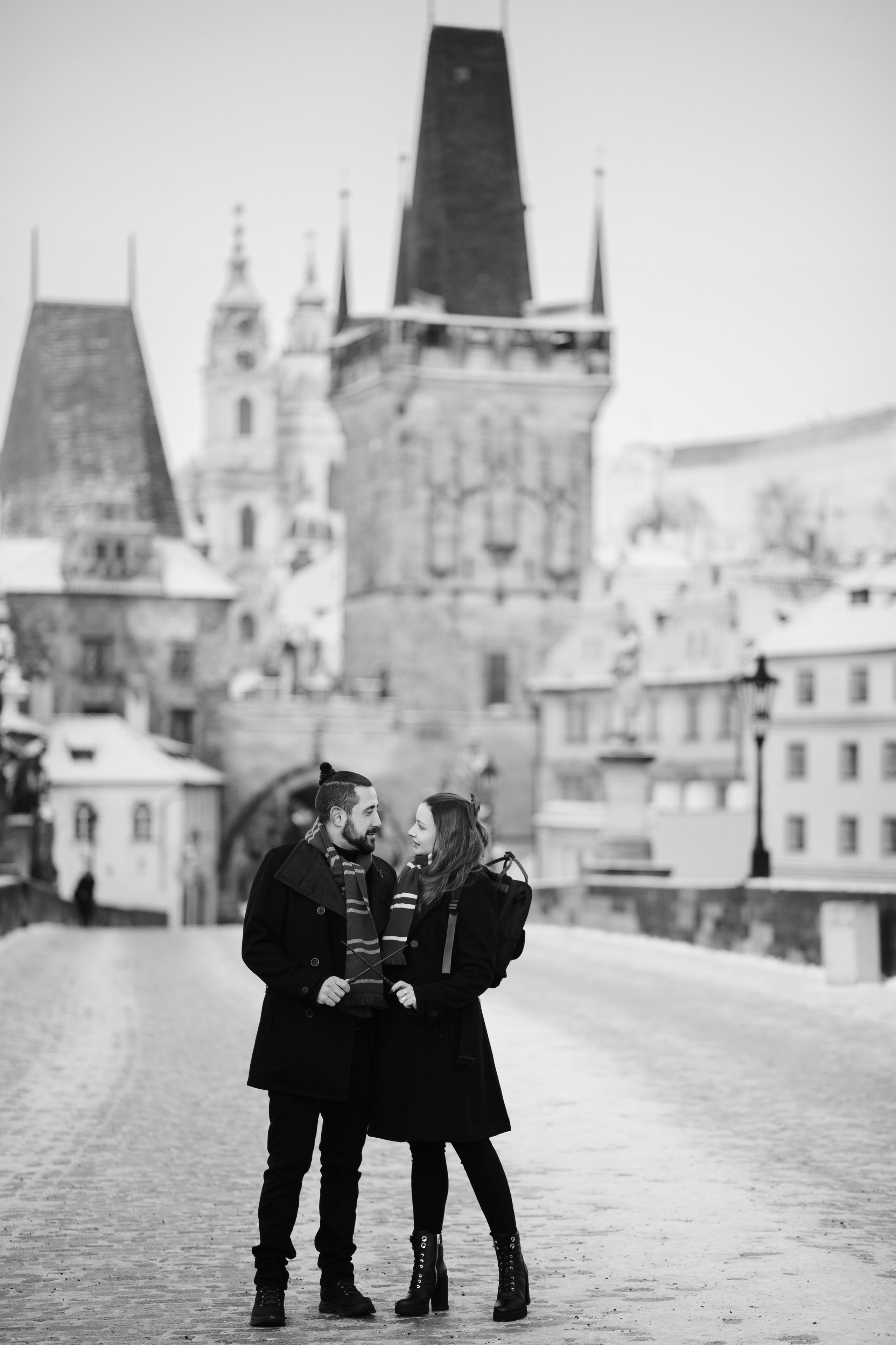 Julia & Alexander. Photographer in Prague for tourists