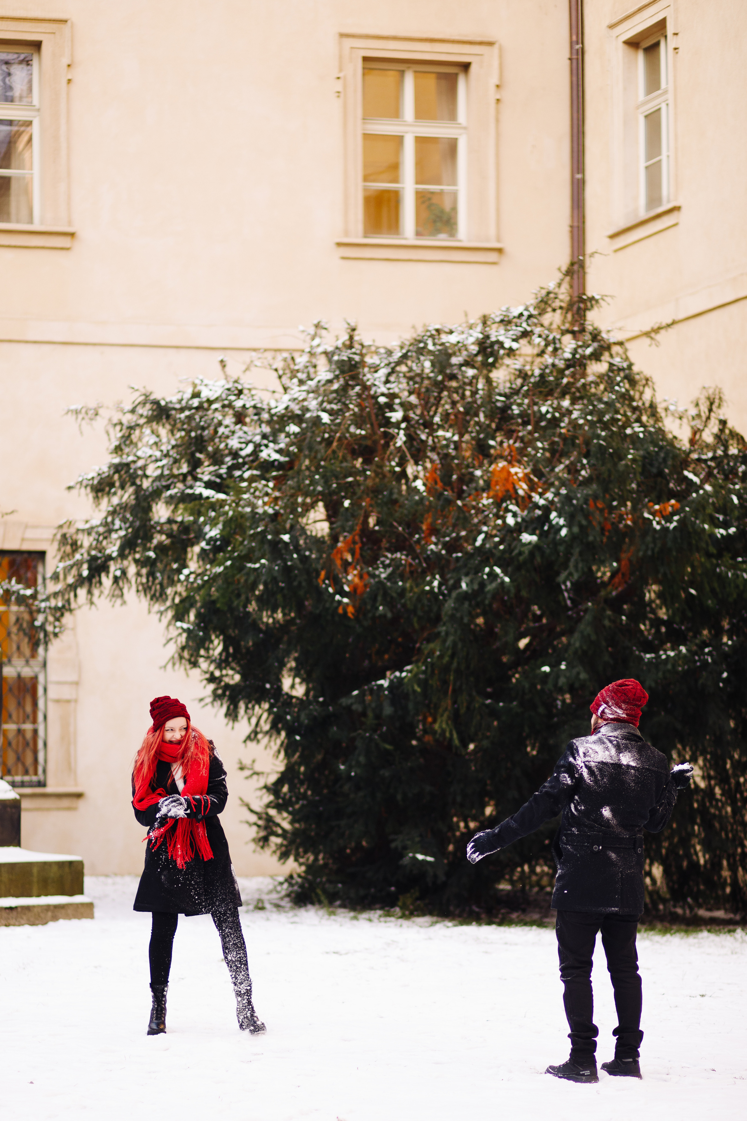 Julia & Alexander. Photographer in Prague for tourists