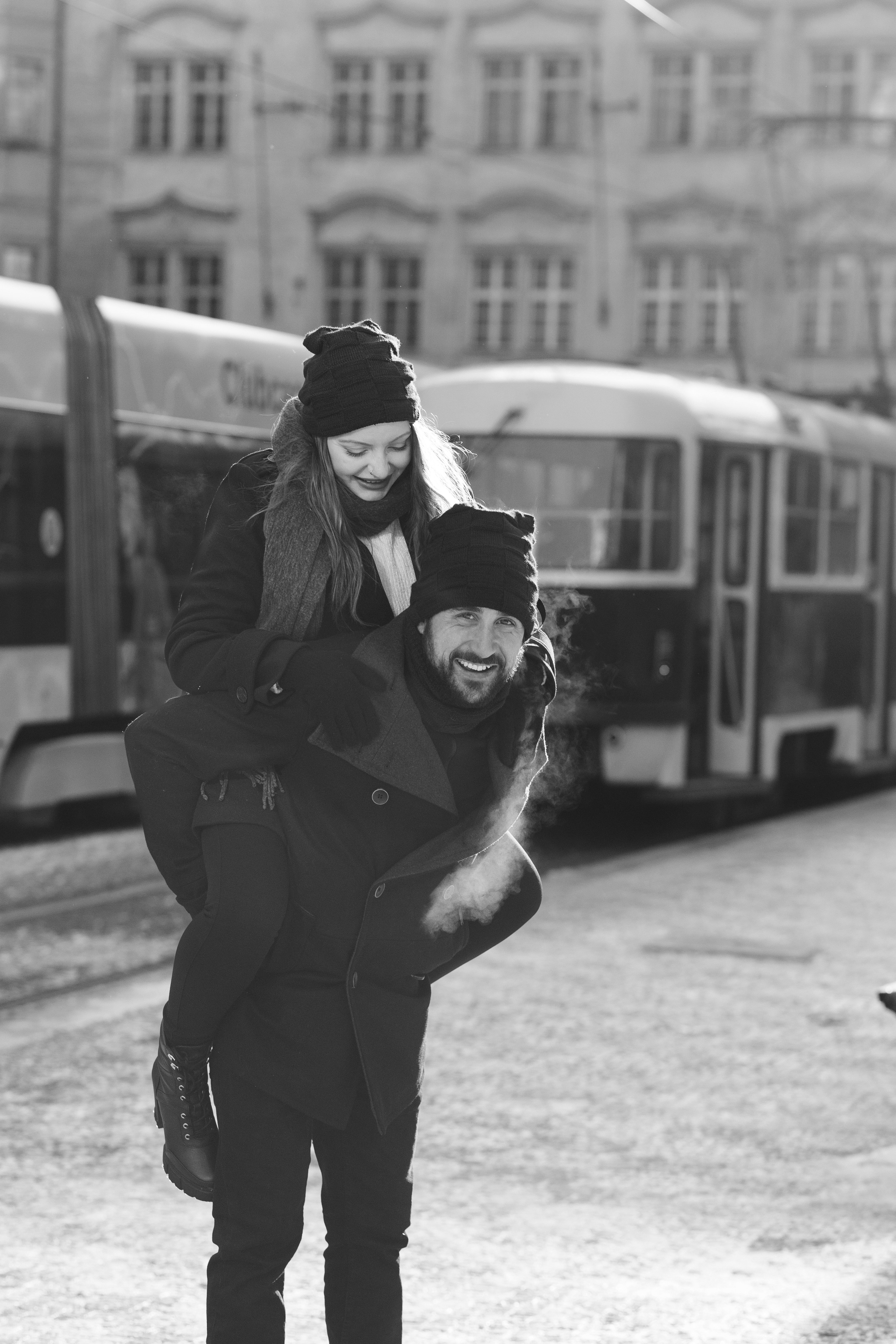 Julia & Alexander. Photographer in Prague for tourists
